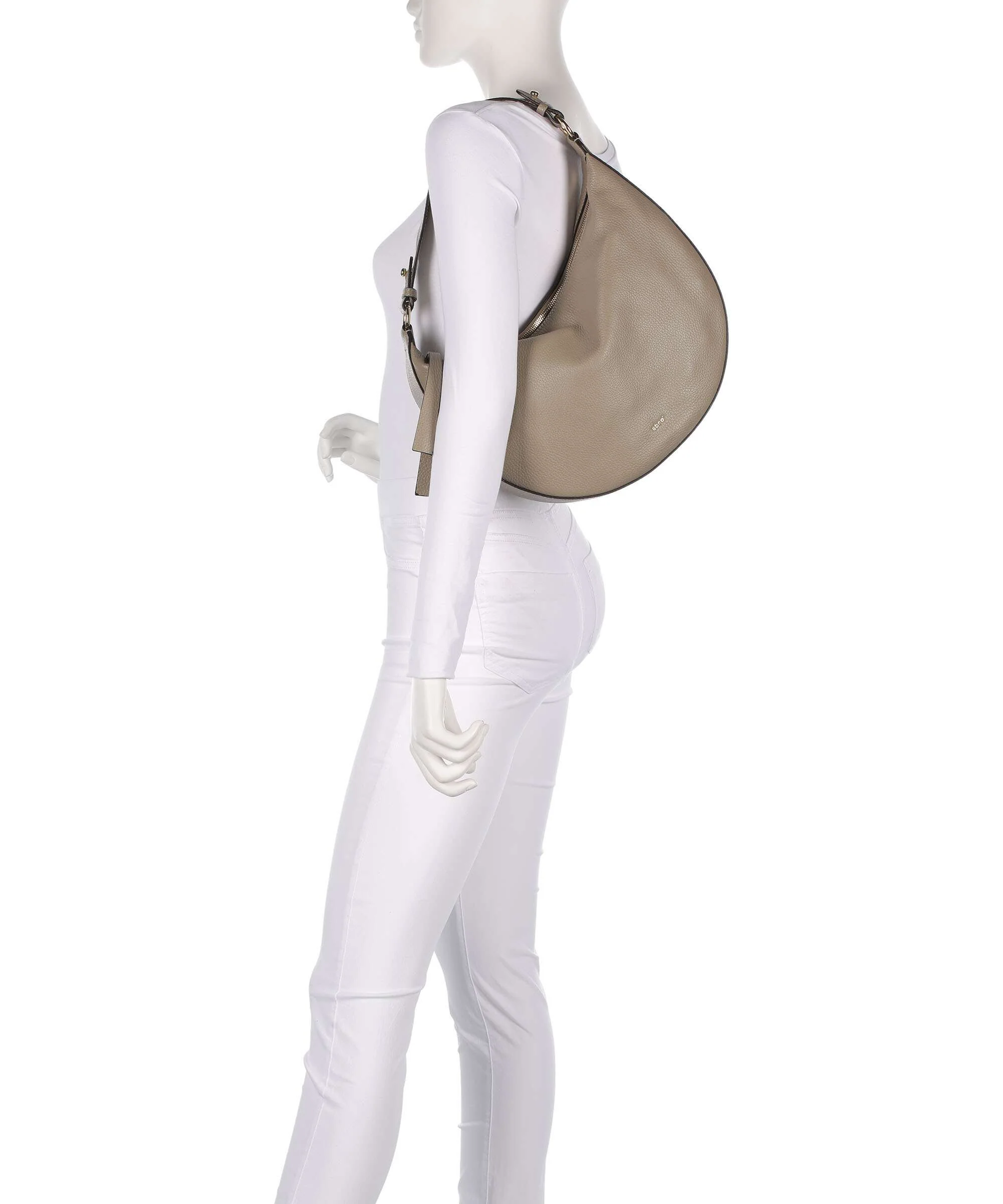 Abro Adria Lulu Small Hobo bag siena - Image 3
