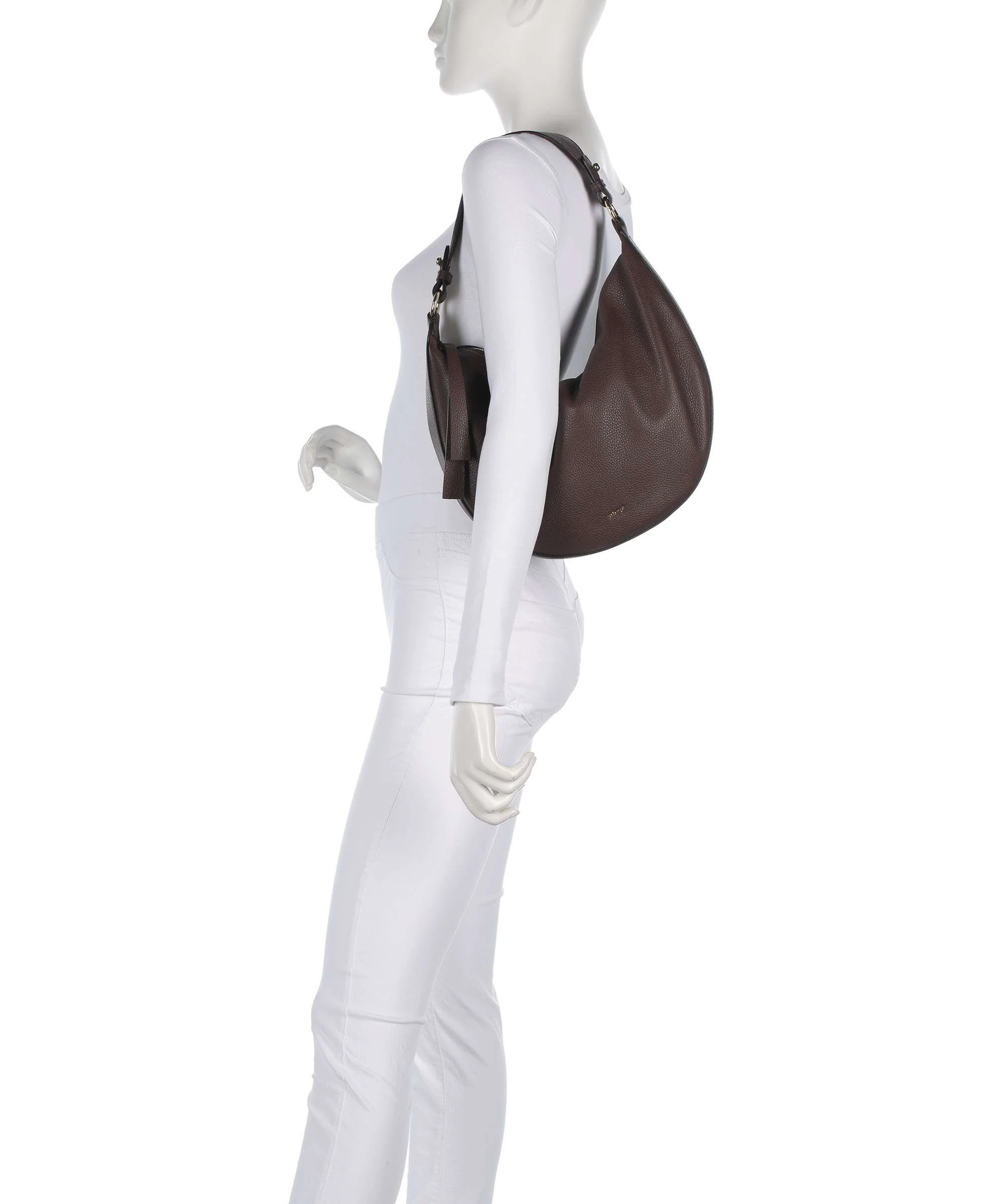 Abro Adria Lulu Small Hobo bag wood - Image 3