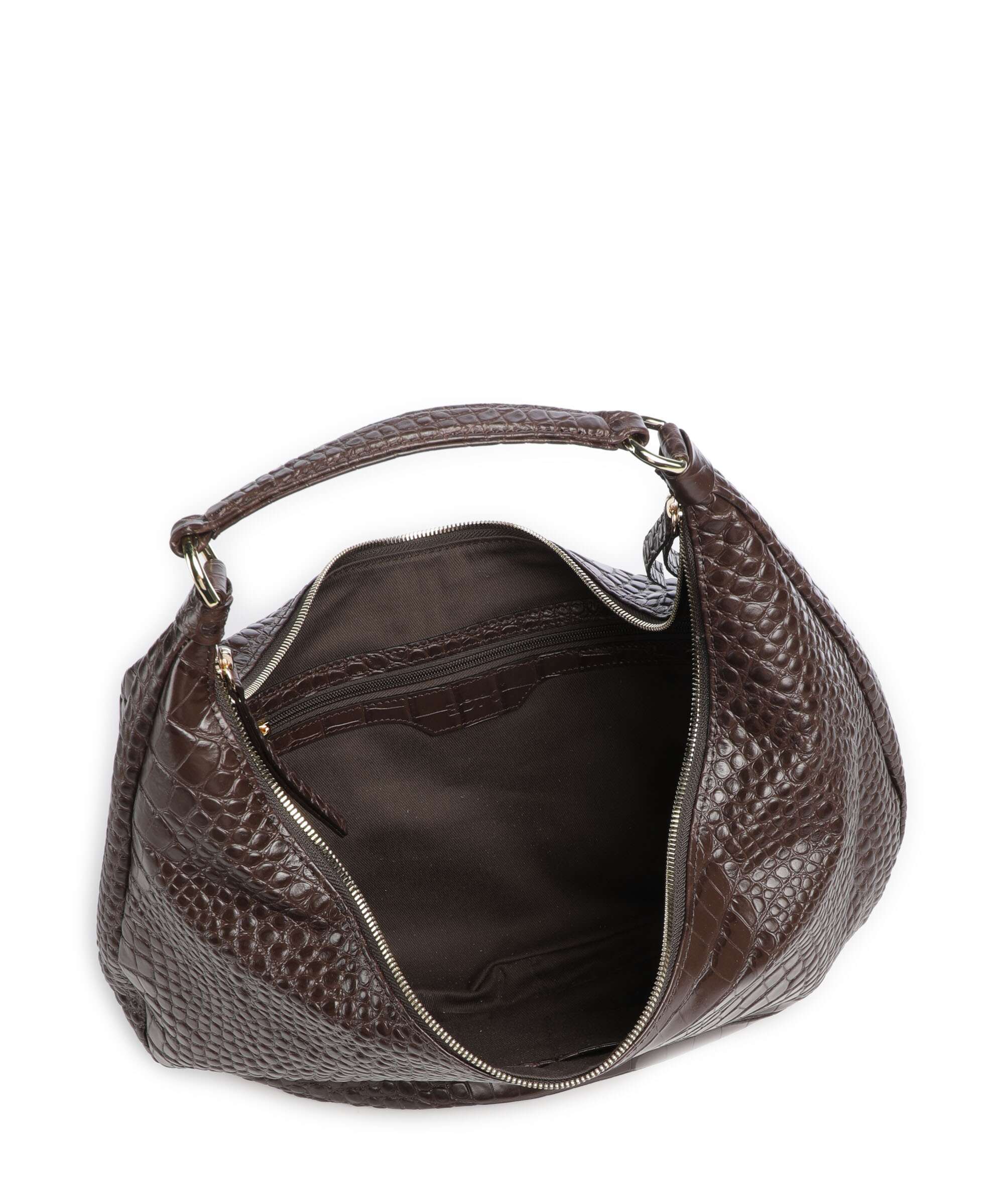 Abro Cocco Mondial Nana Big Hobo bag dark brown - Image 6