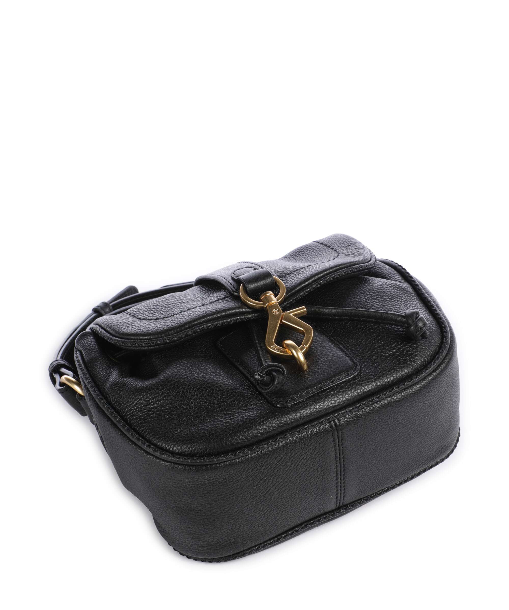 Abro Dalia Star Saddle Crossbody bag black/gold - Image 5