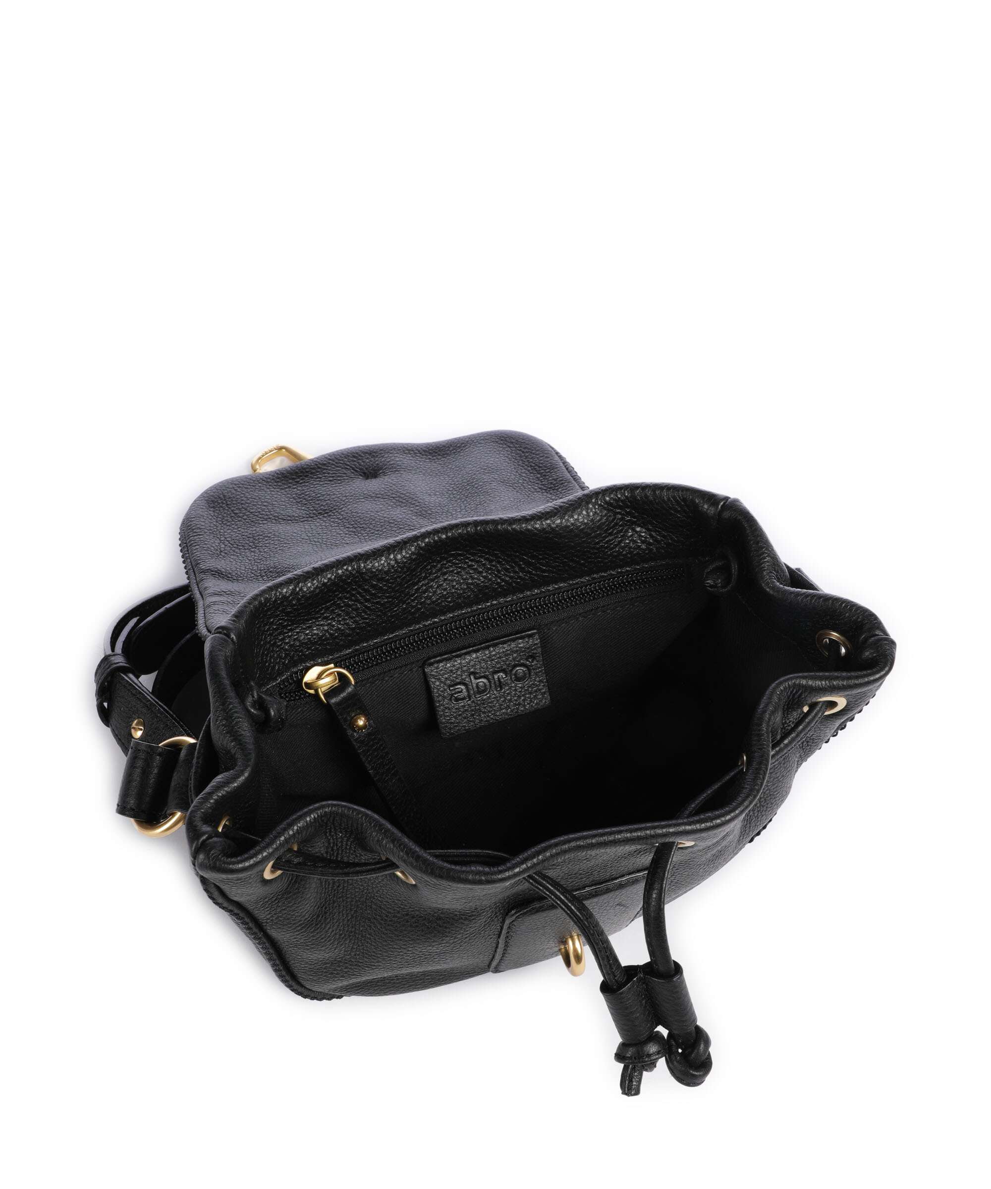 Abro Dalia Star Saddle Crossbody bag black/gold - Image 6