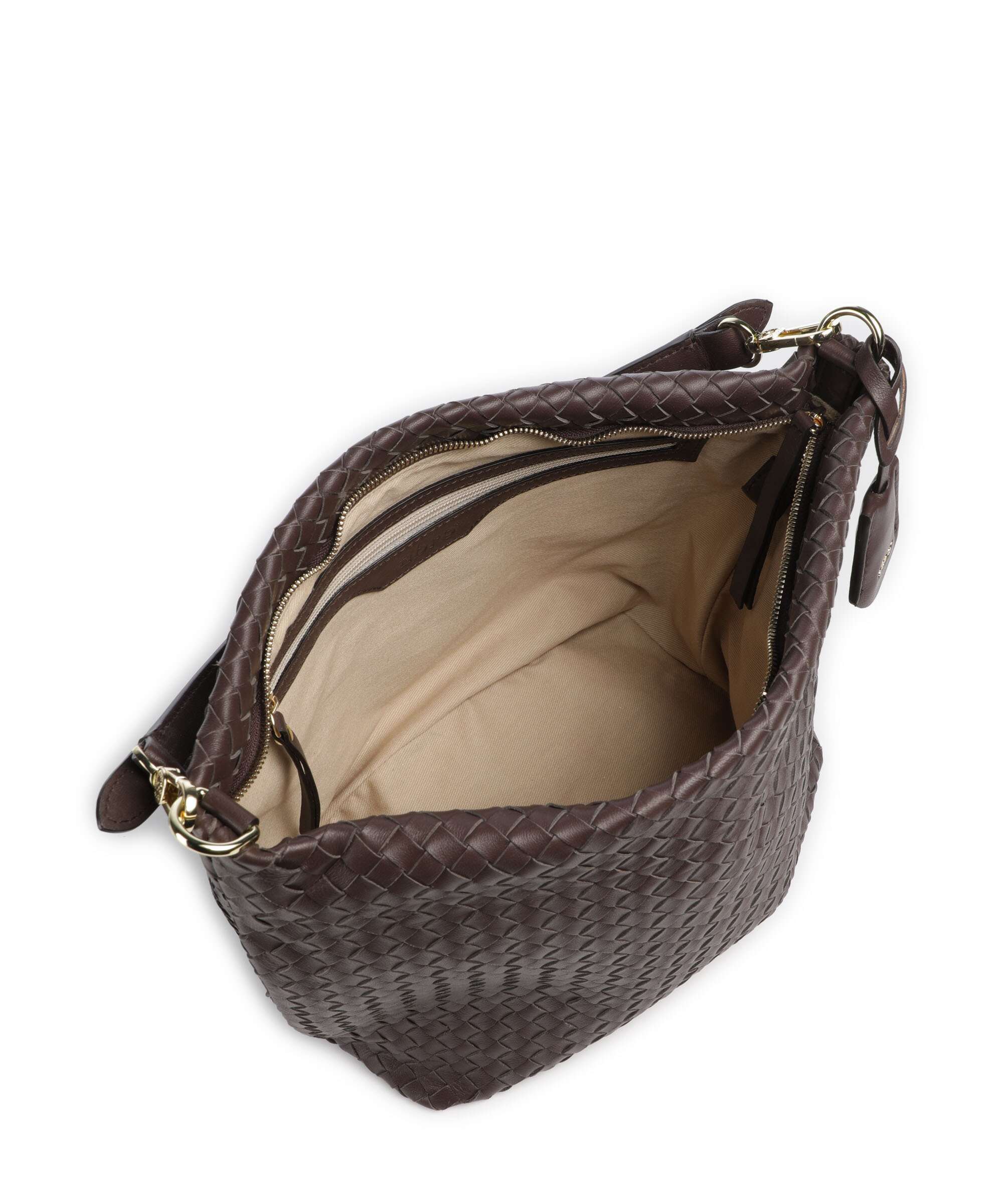 Abro Piuma Ebony Hobo bag wood - Image 6