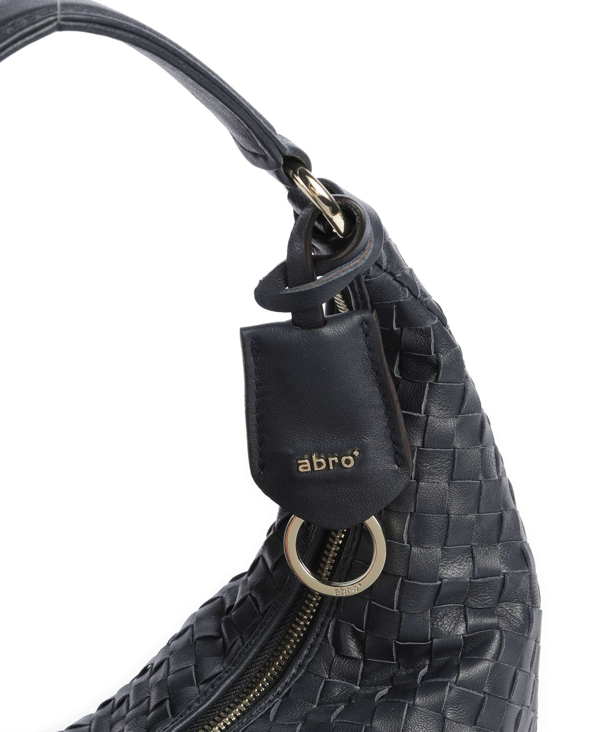 Abro Piuma Nana Small Hobo bag navy - Image 4
