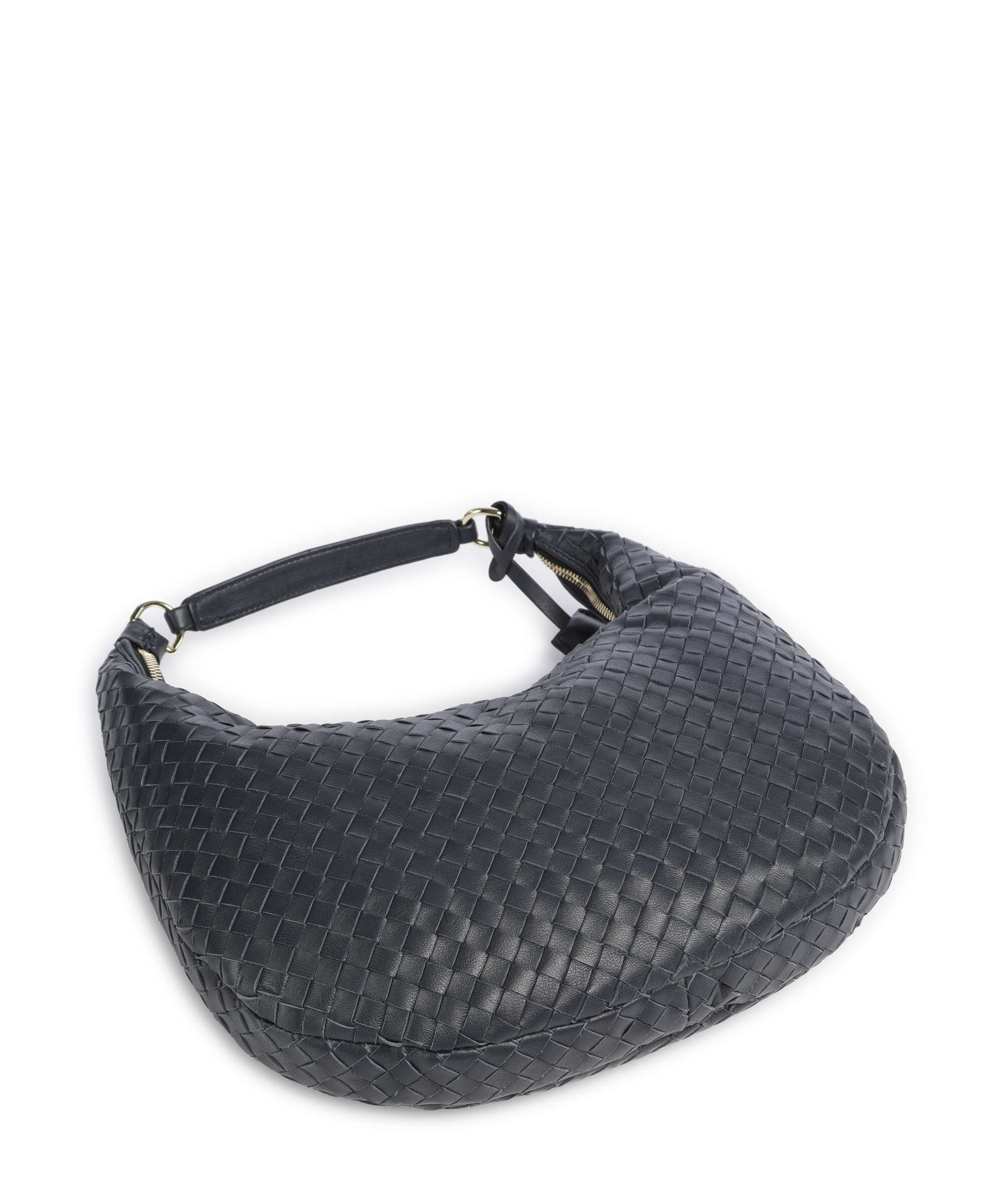 Abro Piuma Nana Small Hobo bag navy - Image 5