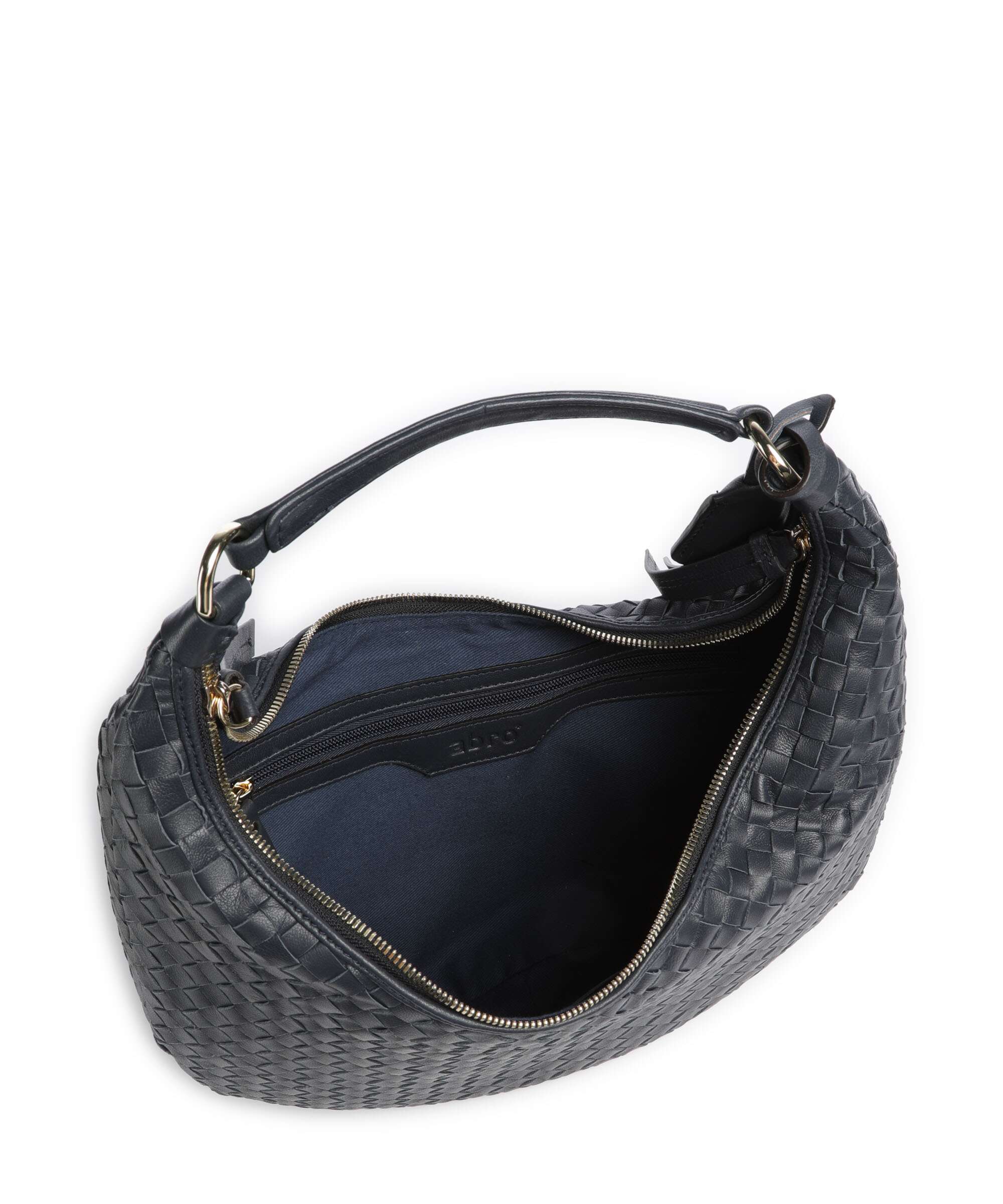 Abro Piuma Nana Small Hobo bag navy - Image 6