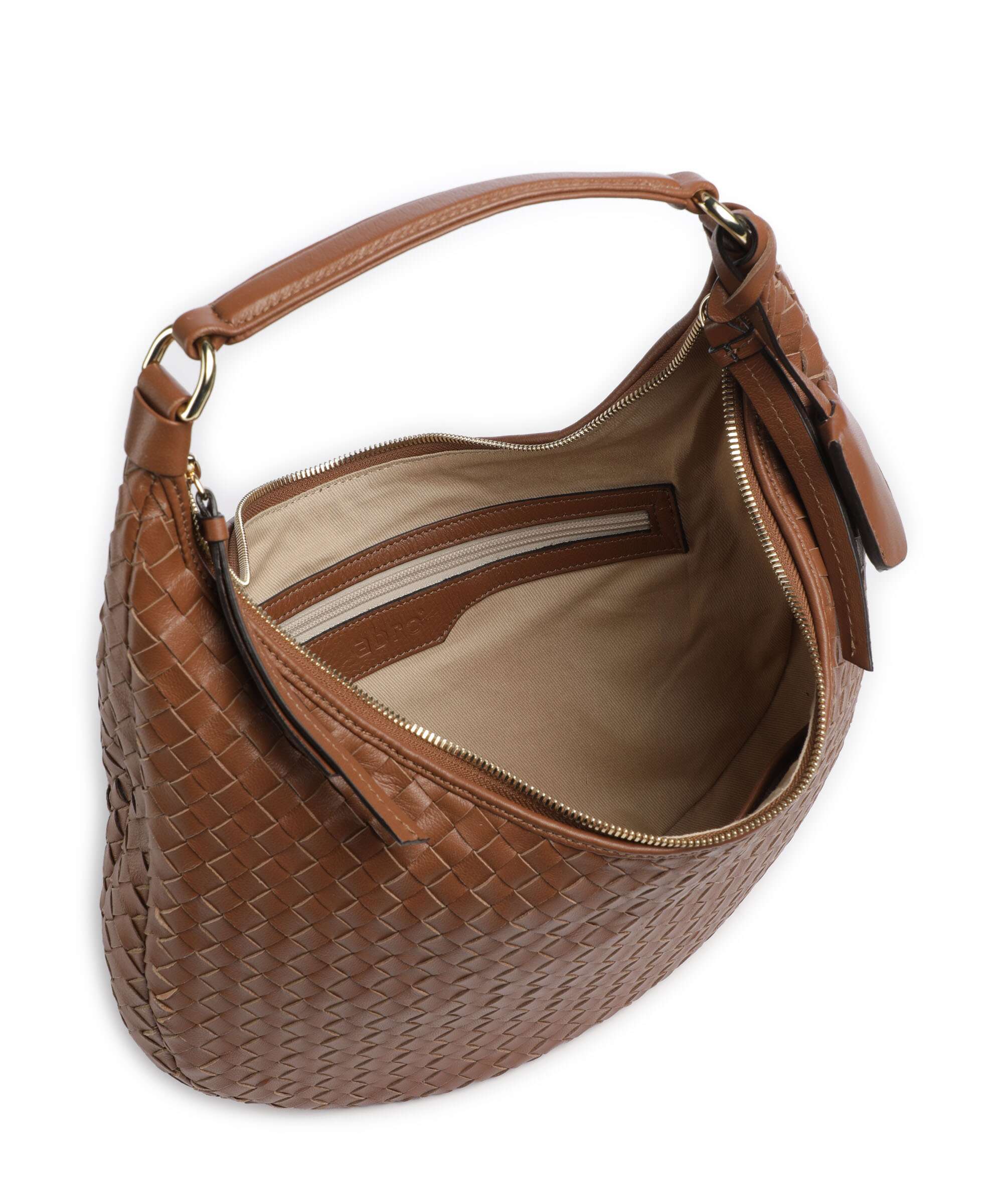 Abro Piuma Nana Small Hobo bag caramel/cognac - Image 6