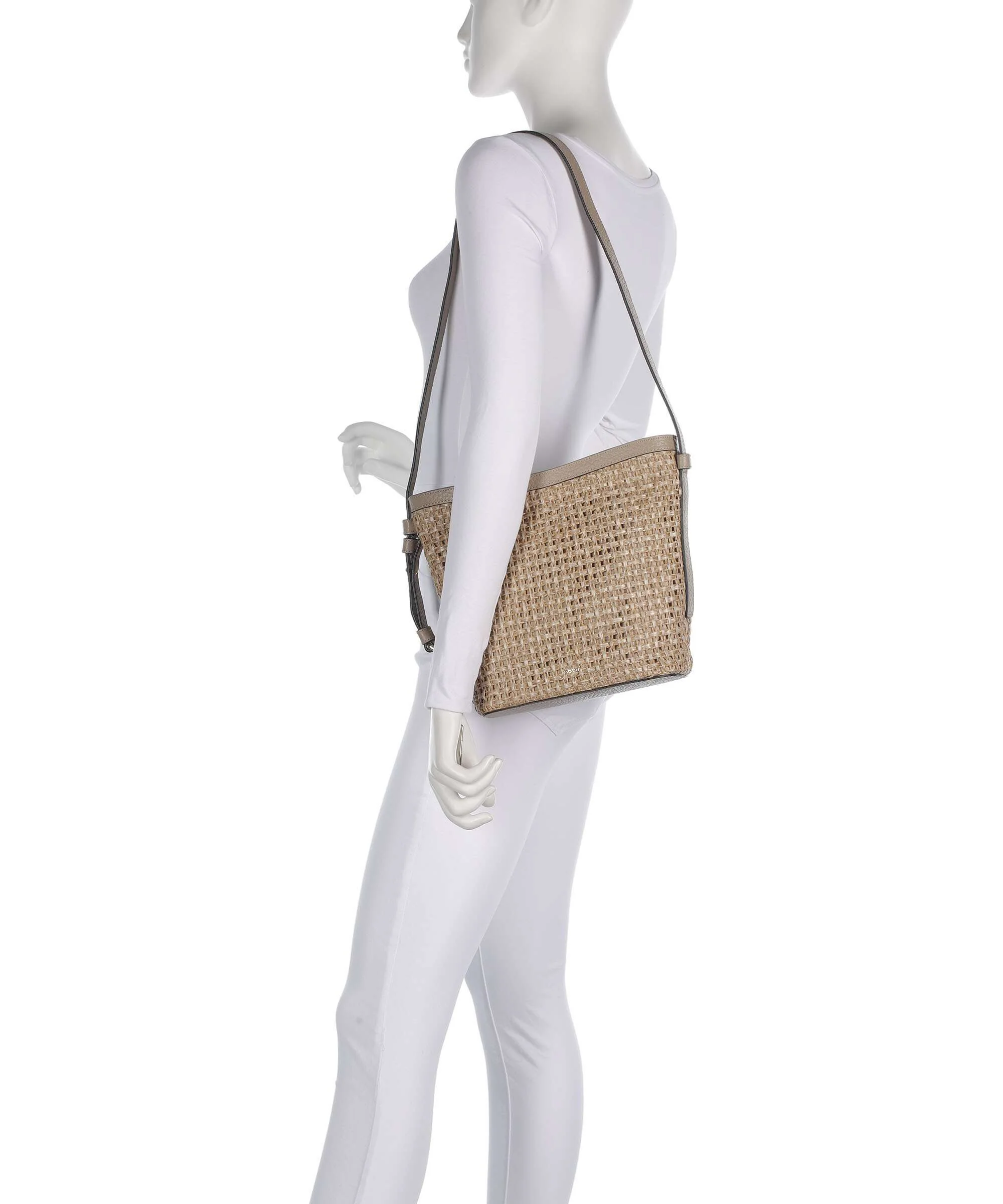 Abro Raffia Cordino Cosmo Crossbody bag siena - Image 3