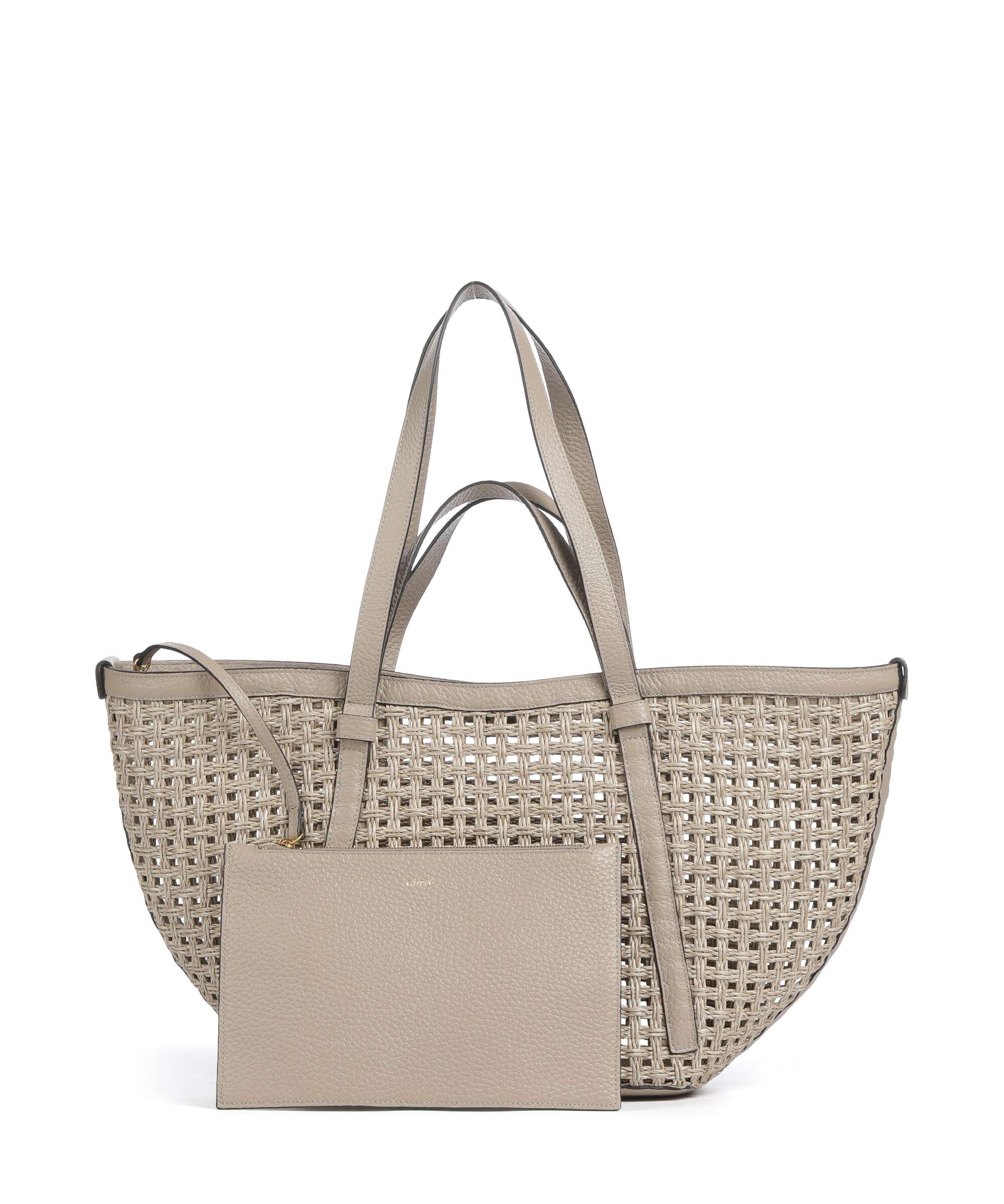 Abro Raffia Net Cosmo Large Tote bag sahara - Image 5