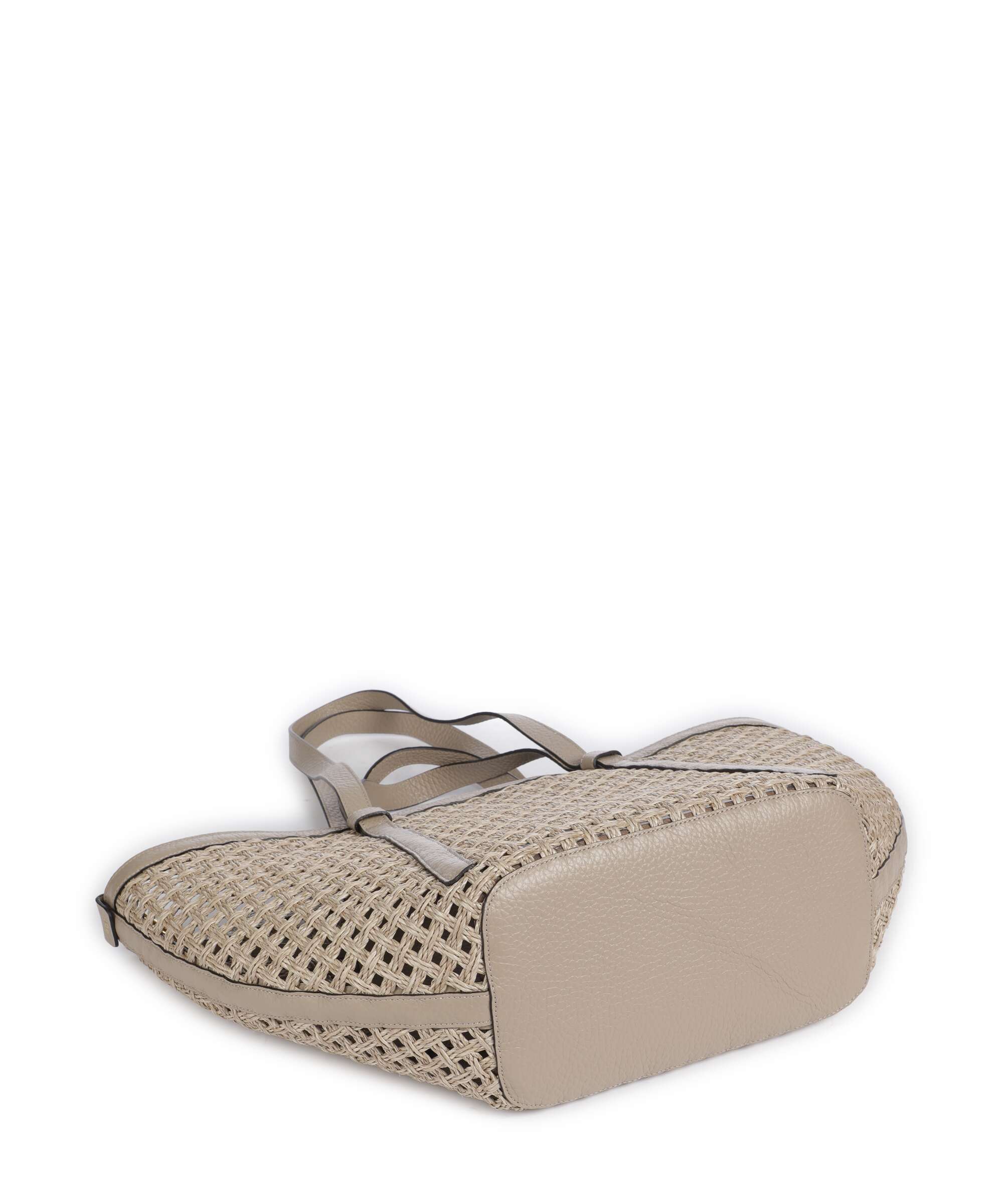 Abro Raffia Net Cosmo Large Tote bag sahara - Image 6