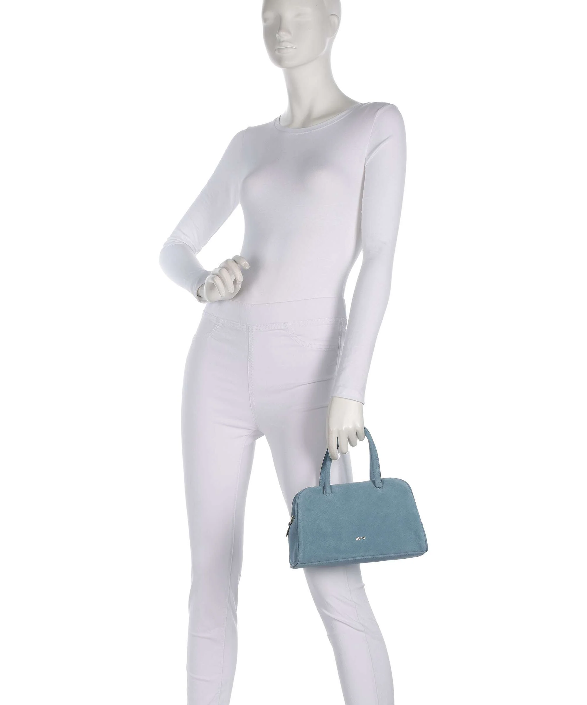 Abro Suede Amara Handbag sapphire - Image 3