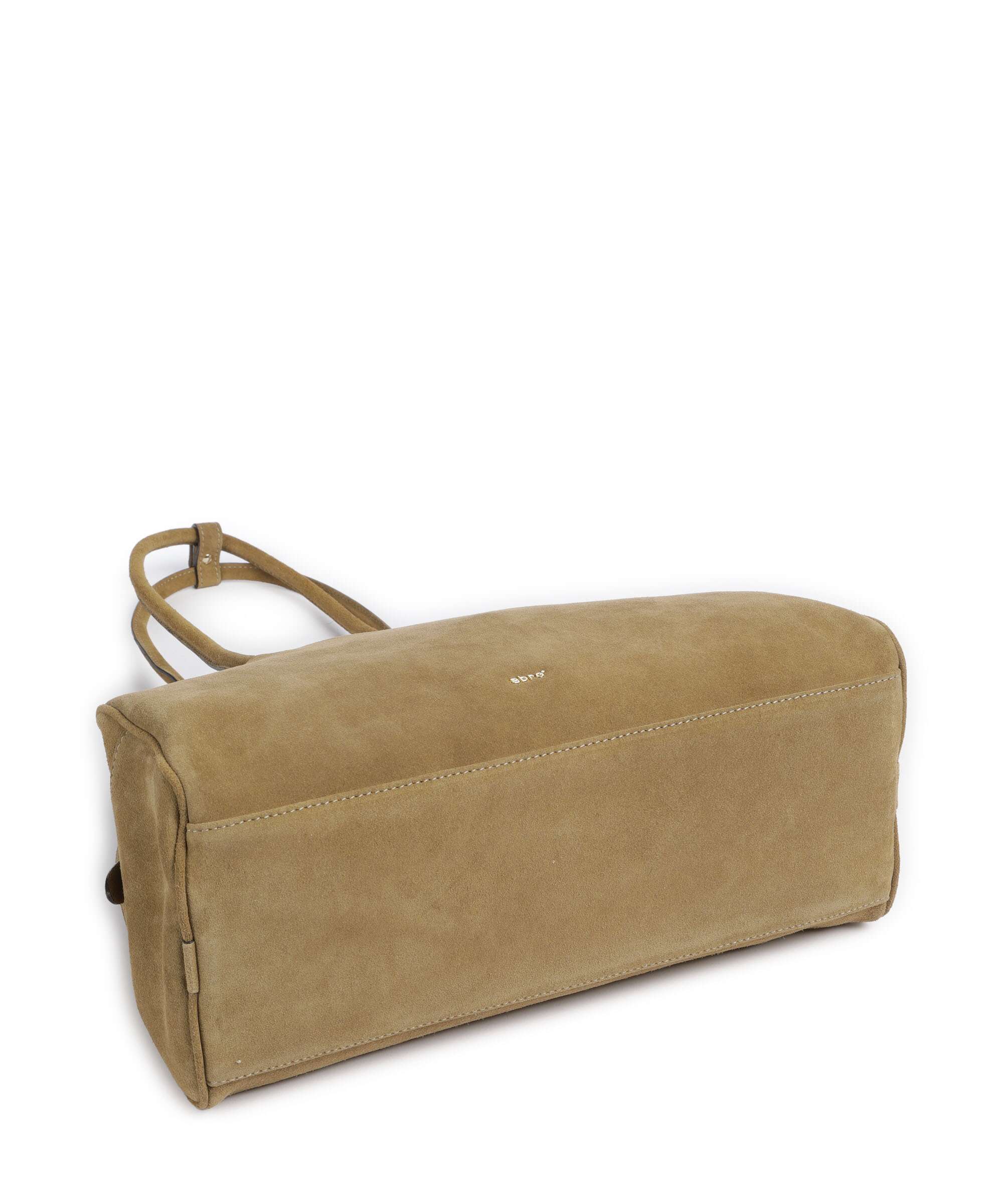 Abro Suede Amara Shoulder bag mud - Image 4