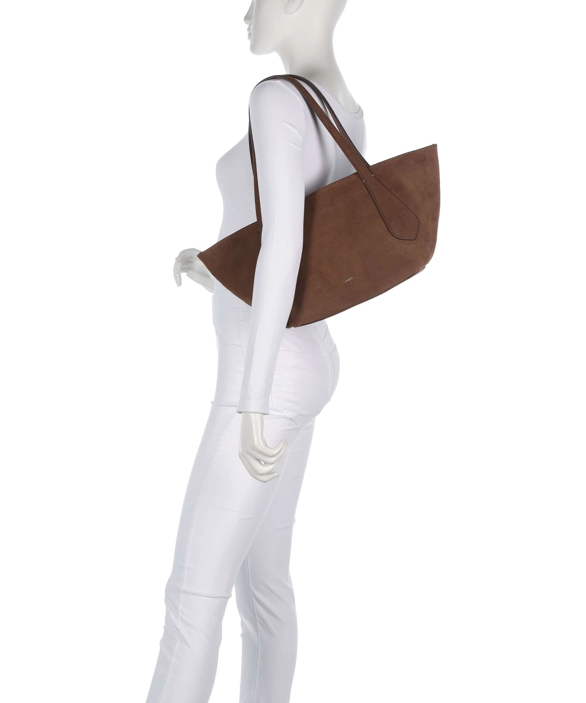 Abro Suede Carina Tote bag wood - Image 3