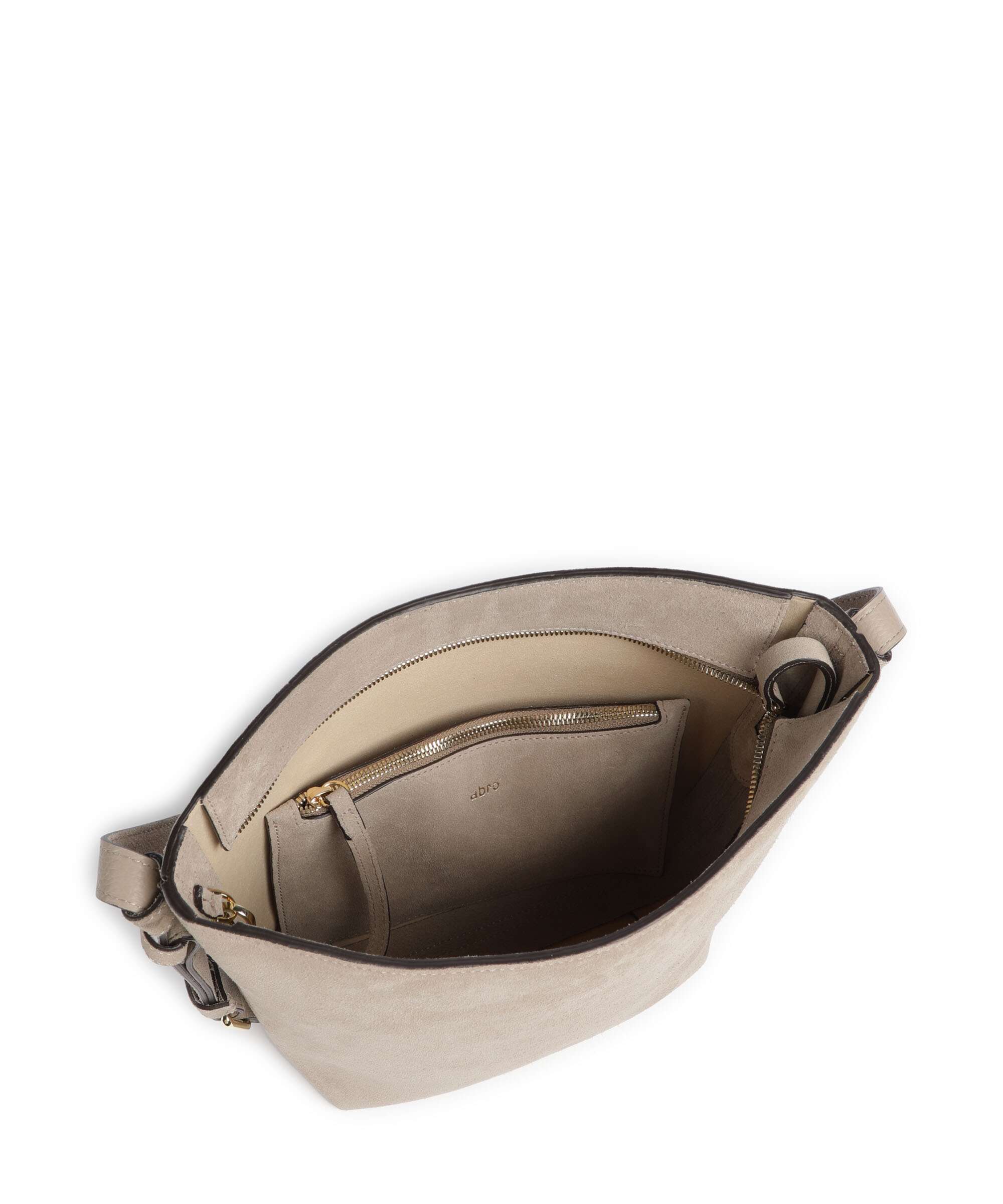 Abro Suede Cosmo Crossbody bag siena - Image 6
