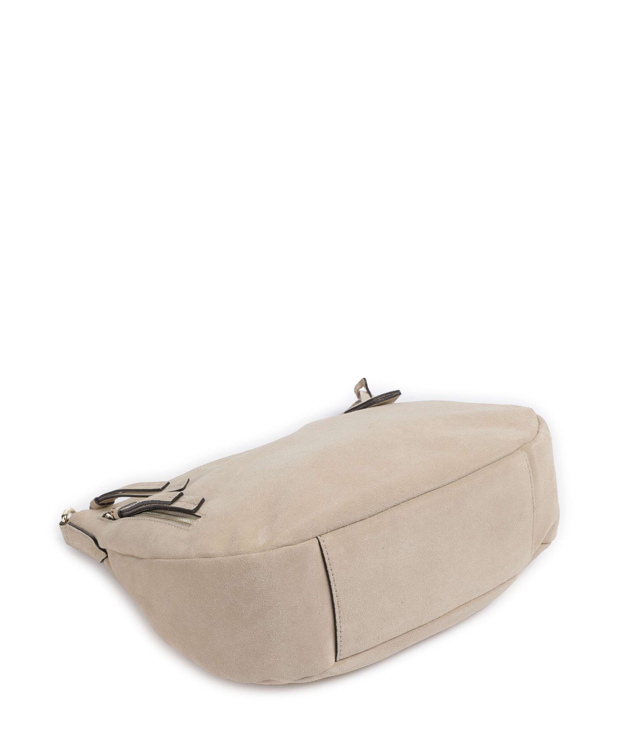 Abro Suede Juna Hobo bag natural - Image 5