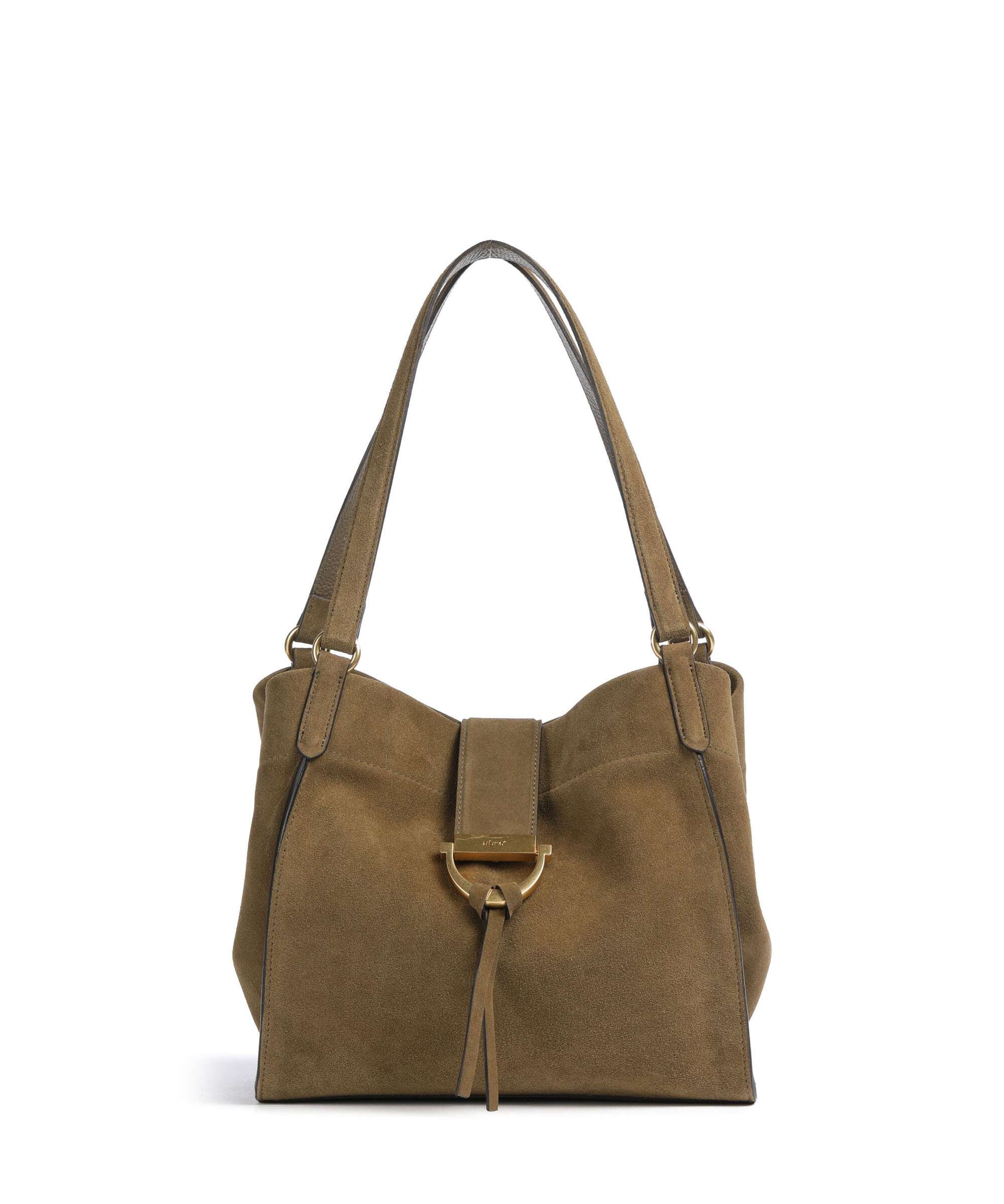 Abro Suede Temi Tote bag military - Image 2