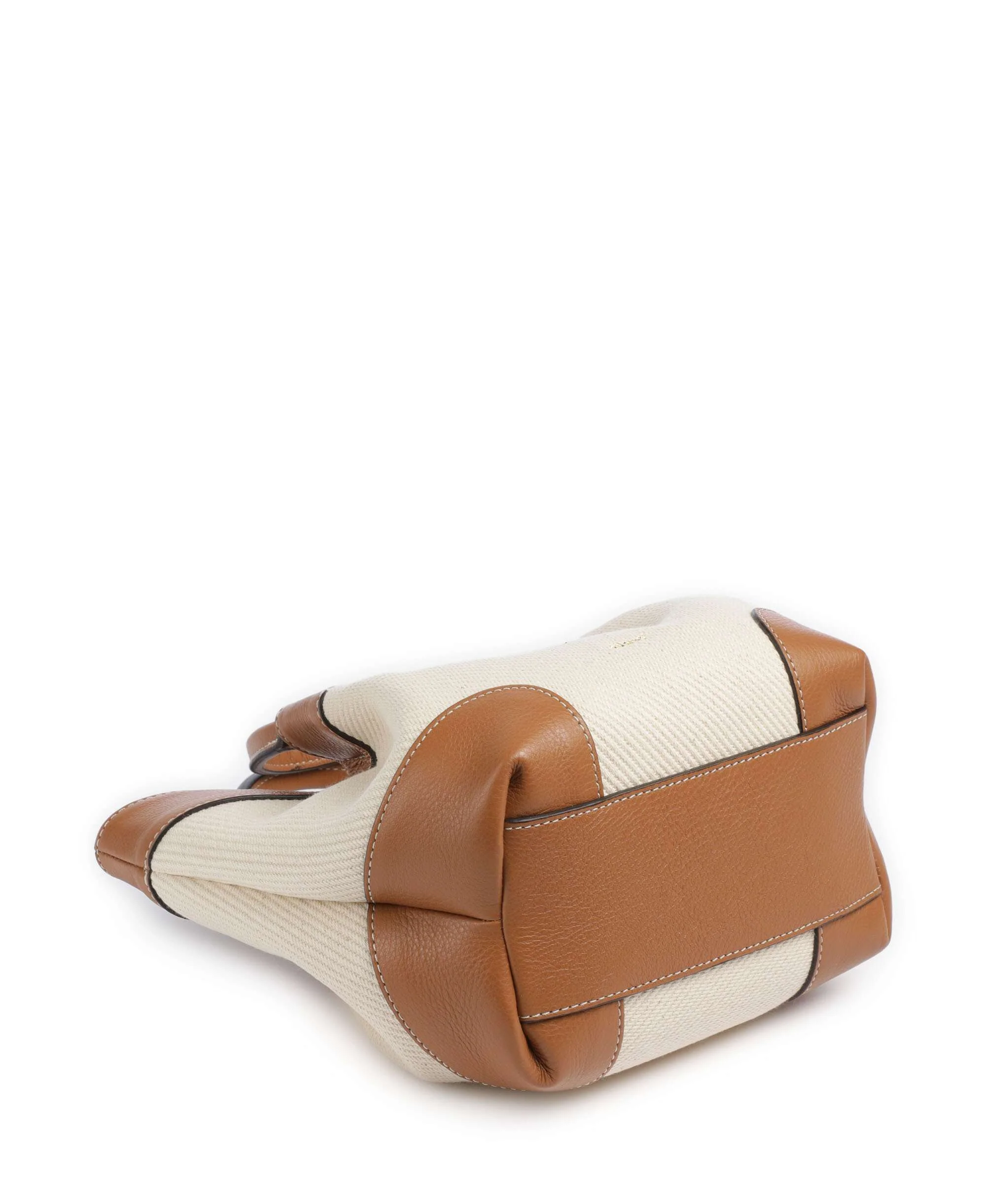 Abro Super Drill Essential Small Handbag ivory/cuoio - Image 4