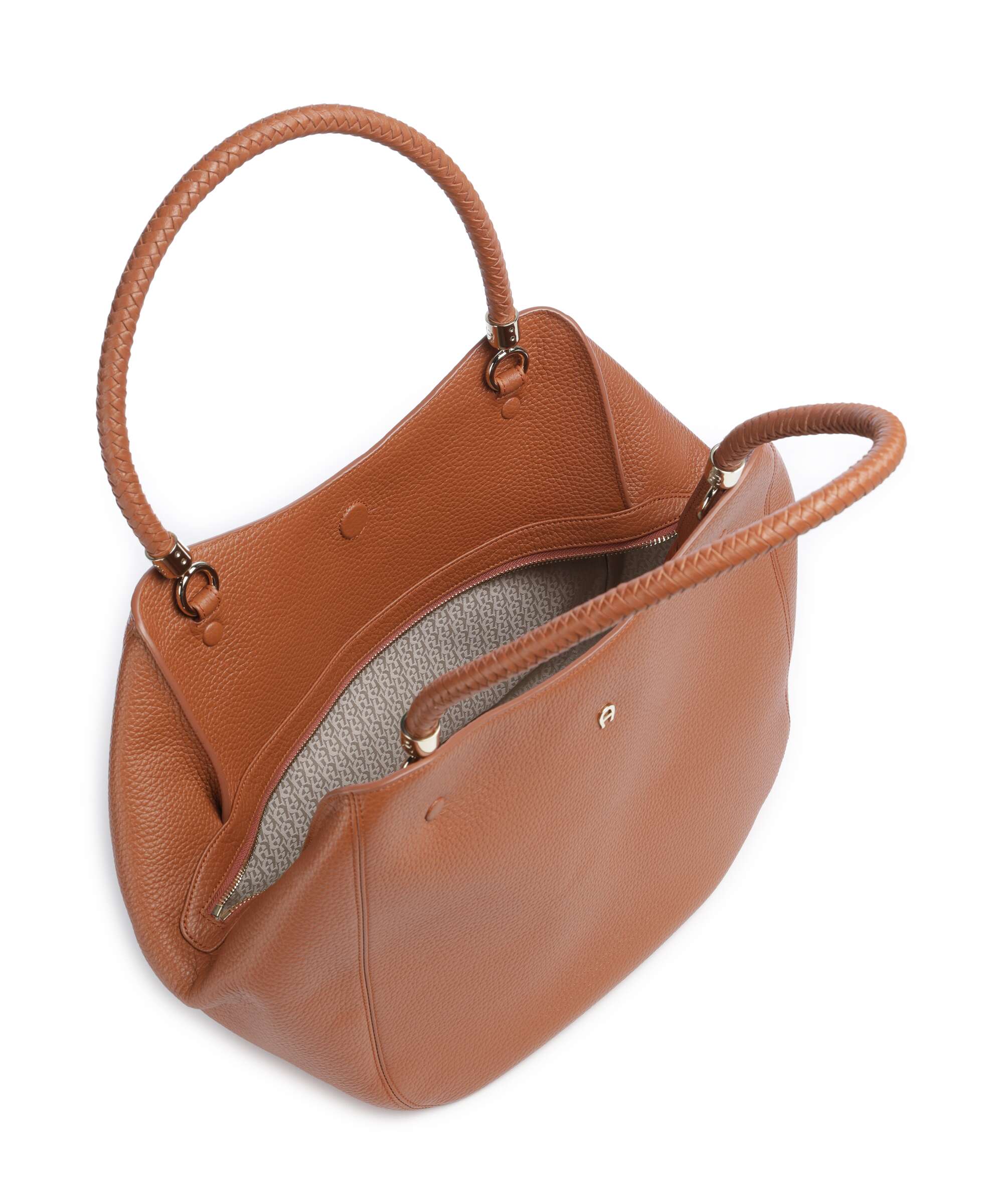 Aigner Carré Soft L Tote bag cognac brown - Image 5