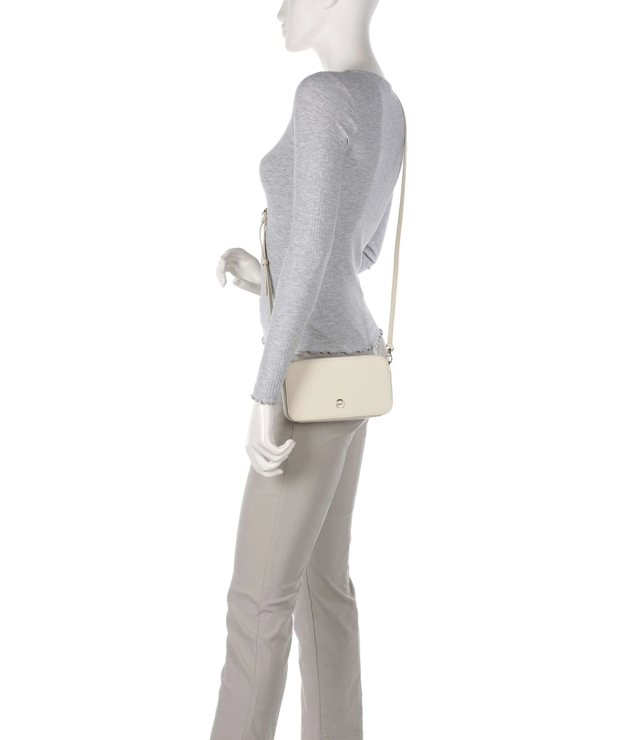 Aigner Diadora Crossbody bag macadamia white - Image 3