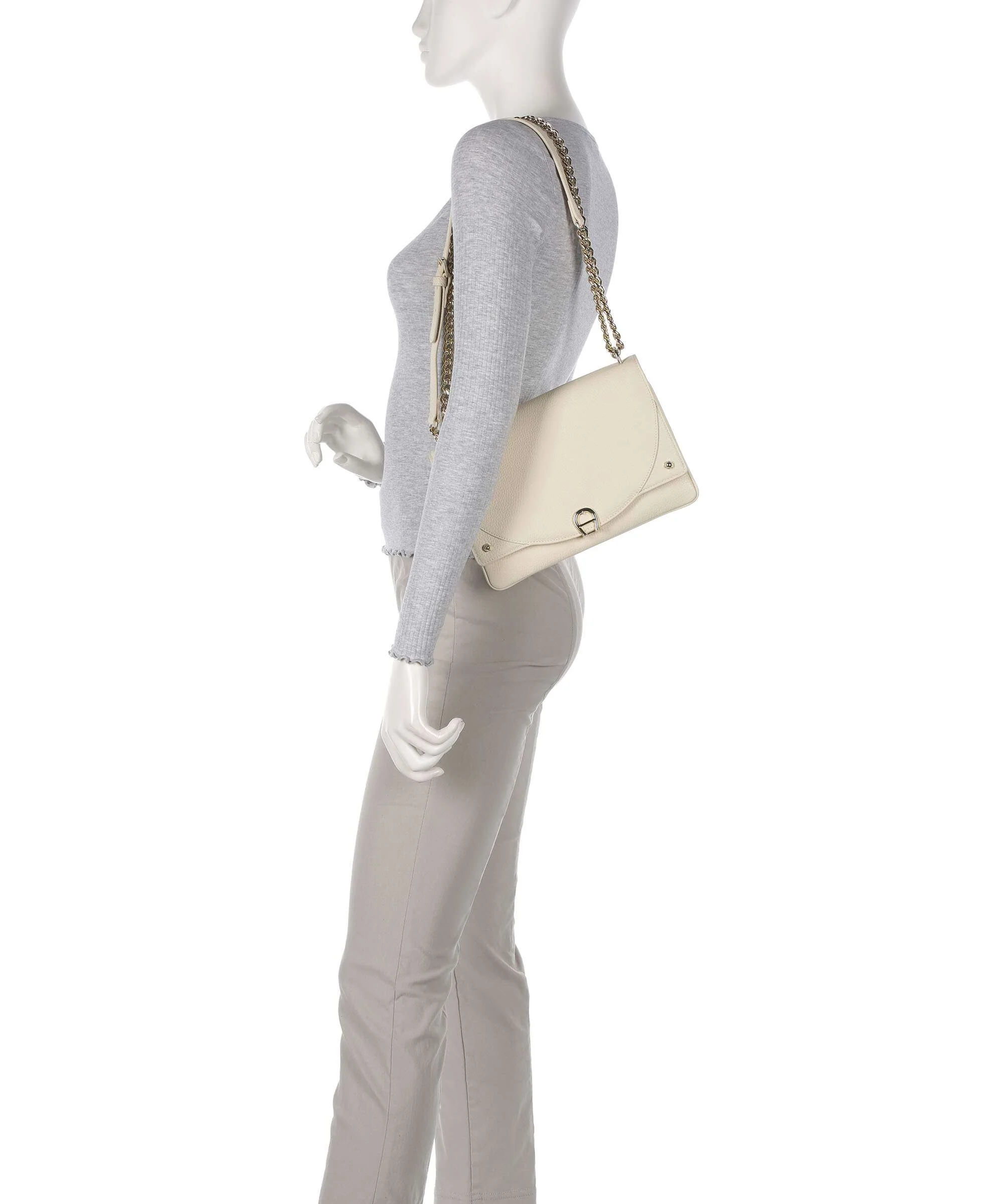 Aigner Diadora S Shoulder bag macadamia white - Image 3