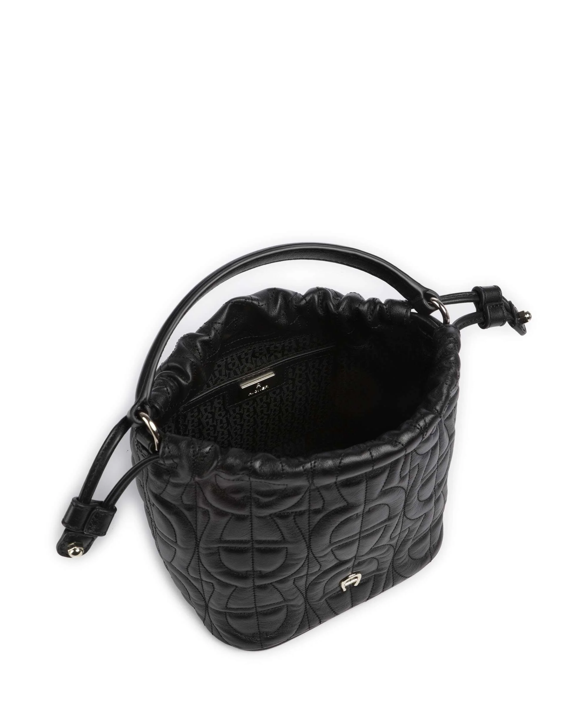 Aigner Diadora XS Bucket bag black - Image 6
