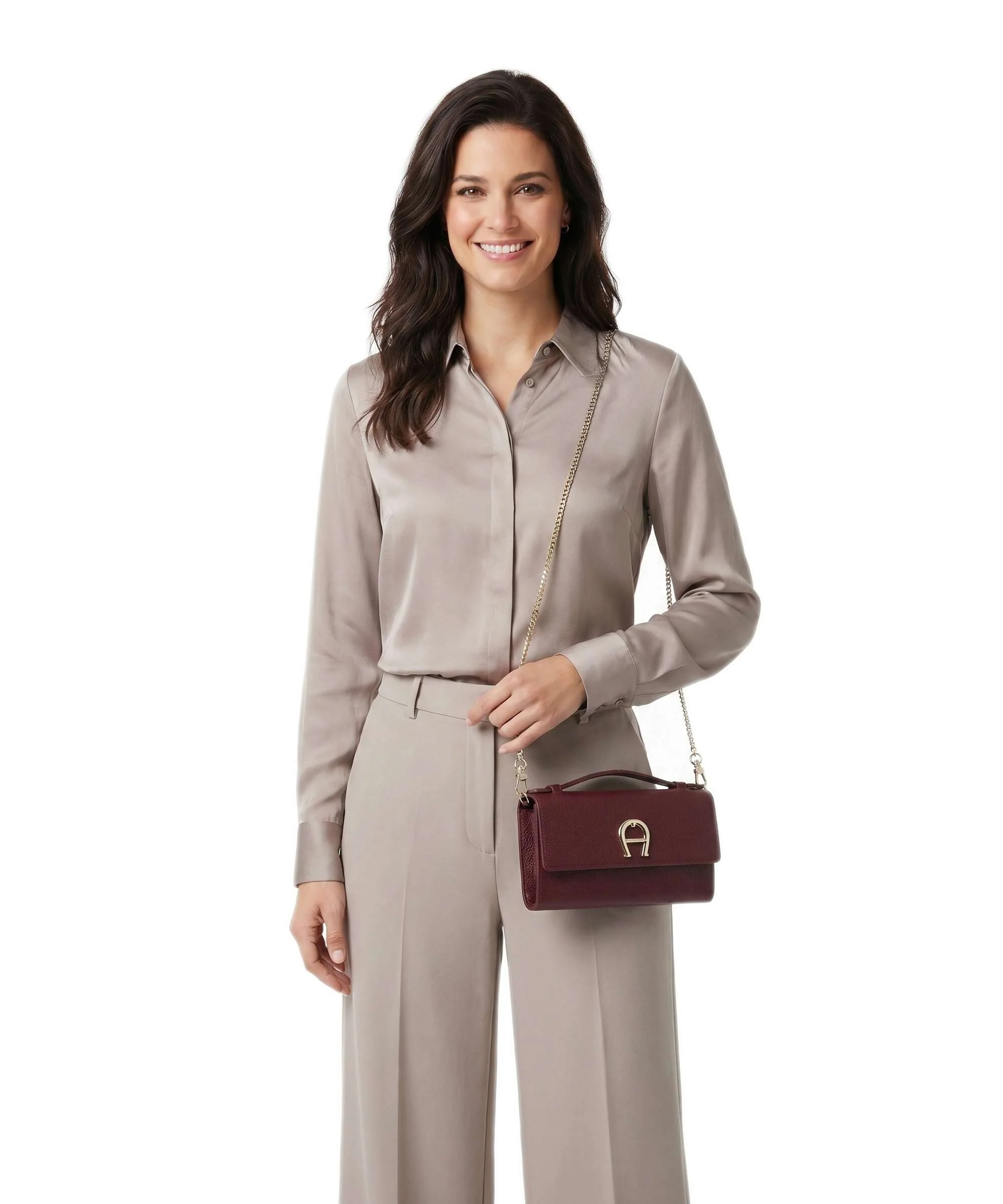 Aigner Fashion Crossbody bag burgundy - Image 3