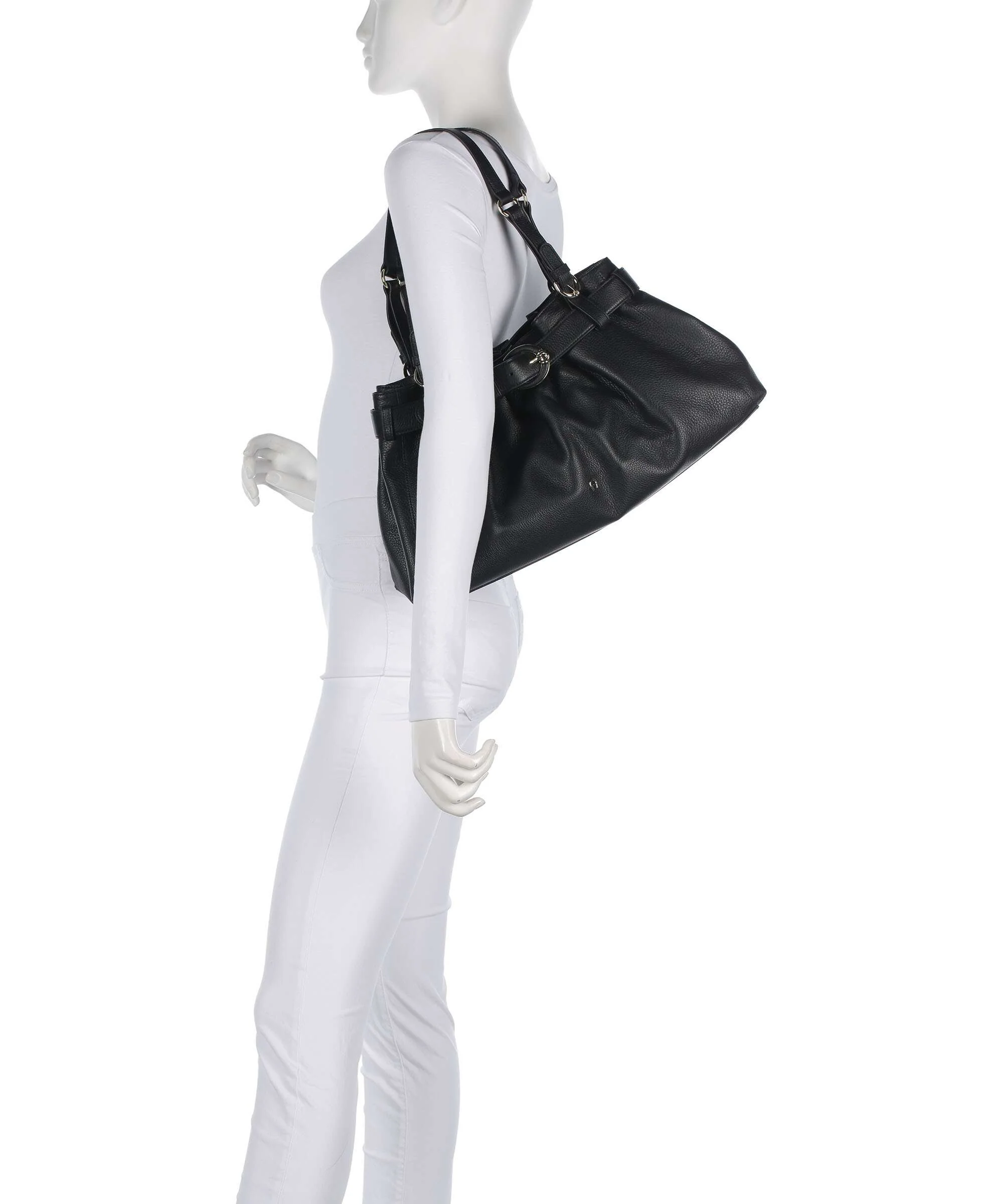 Aigner Lavinia M Hobo bag black - Image 3