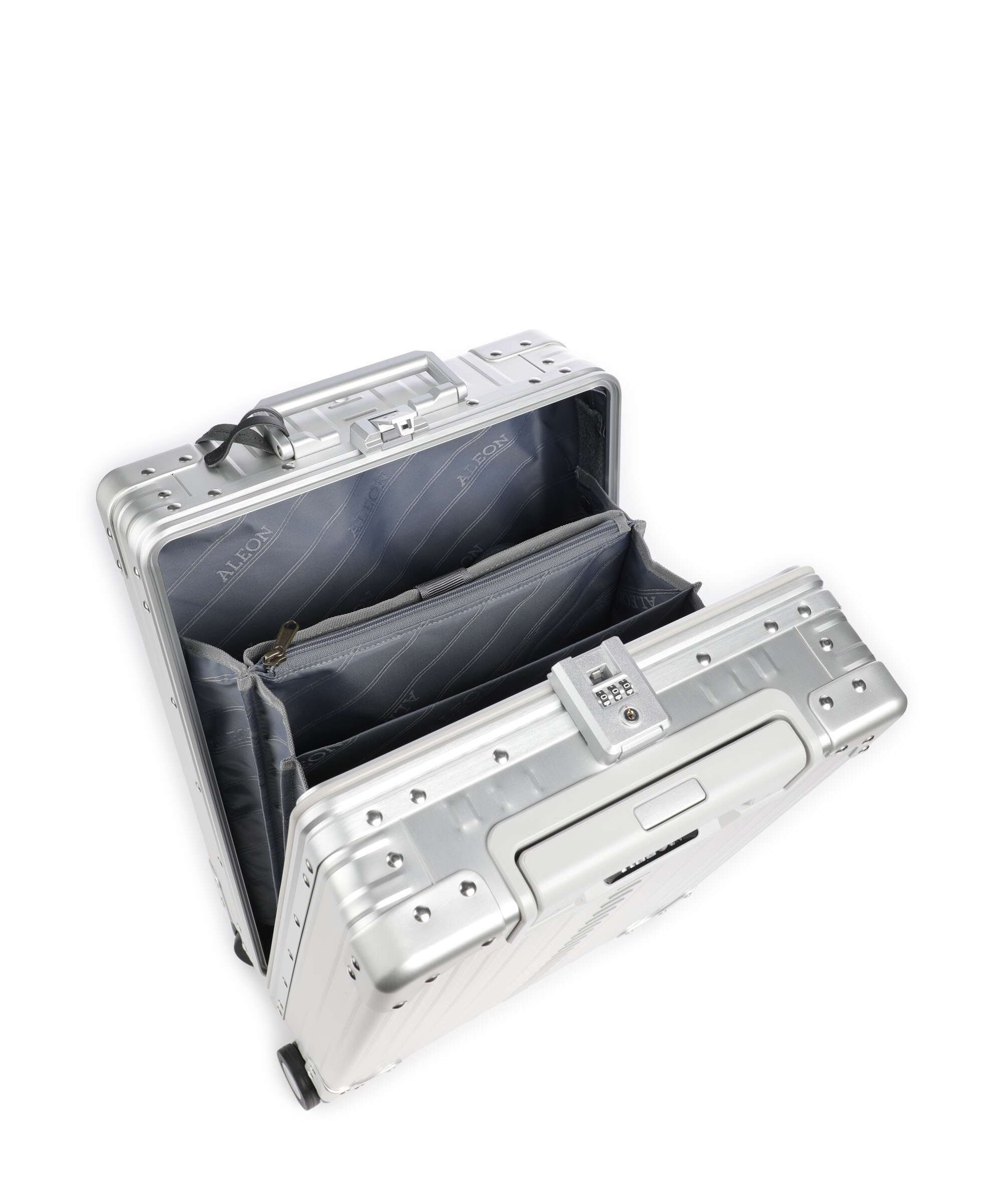 Aleon Classic 20 Vertical Business Spinner (4 wheels) platinum - Image 5