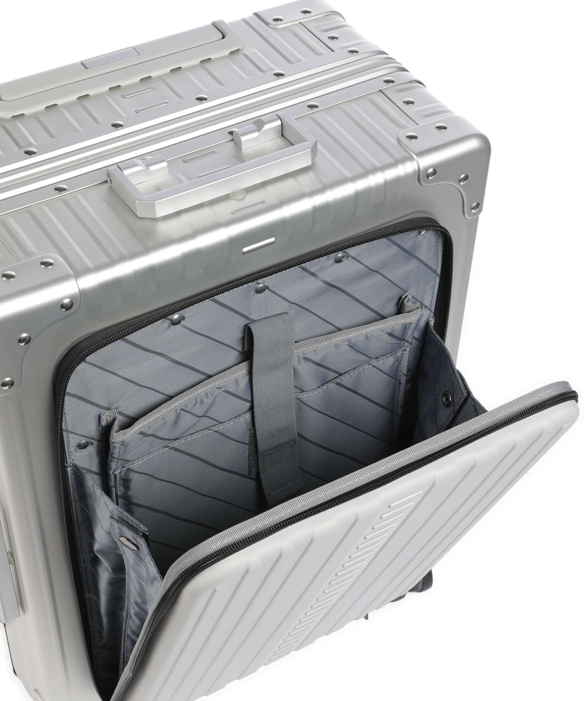 Aleon Classic 21 Domestic front flap Spinner (4 wheels) platinum - Image 4