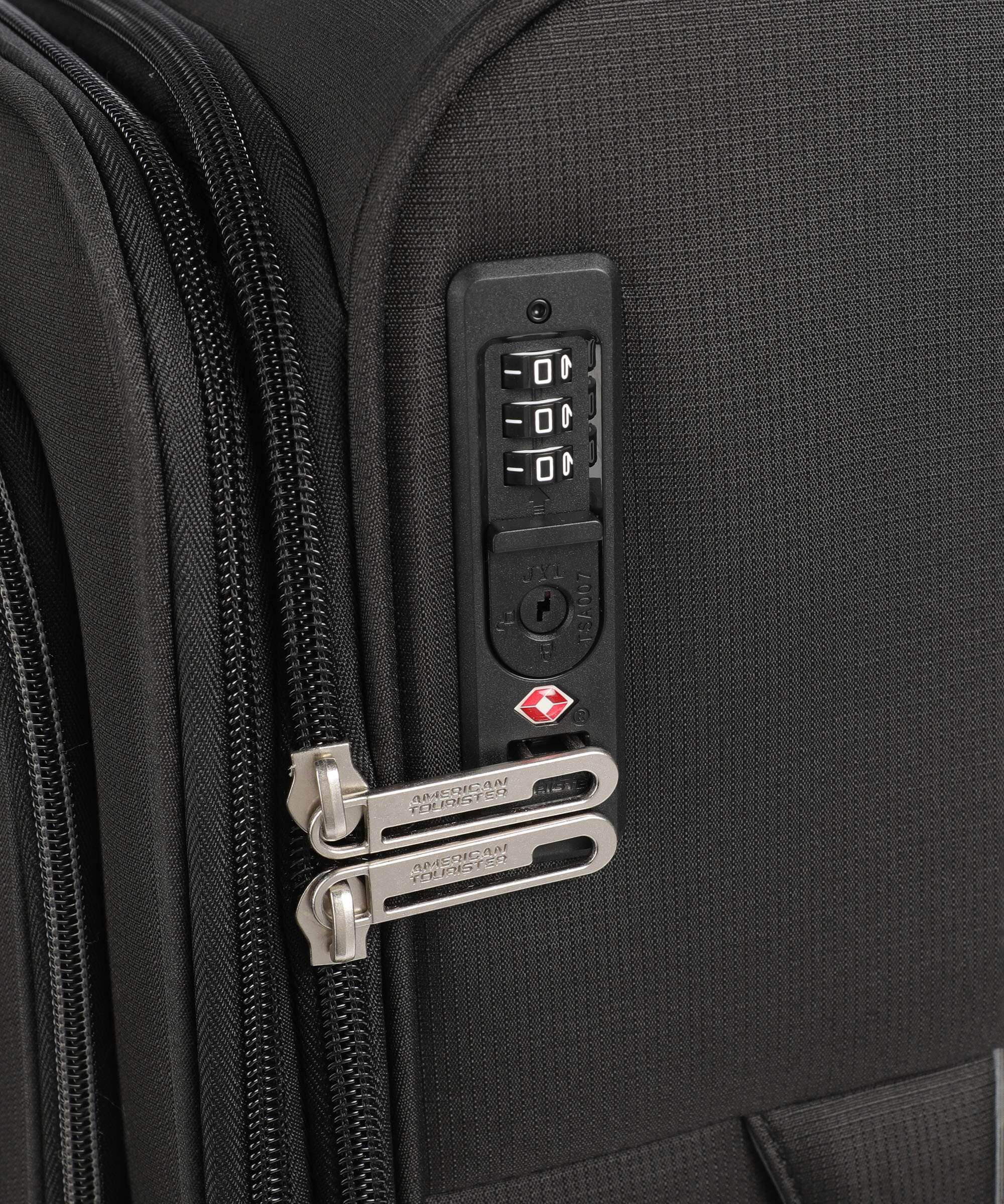 American Tourister Cloudrider M Spinner (4 wheels) jet black - Image 3