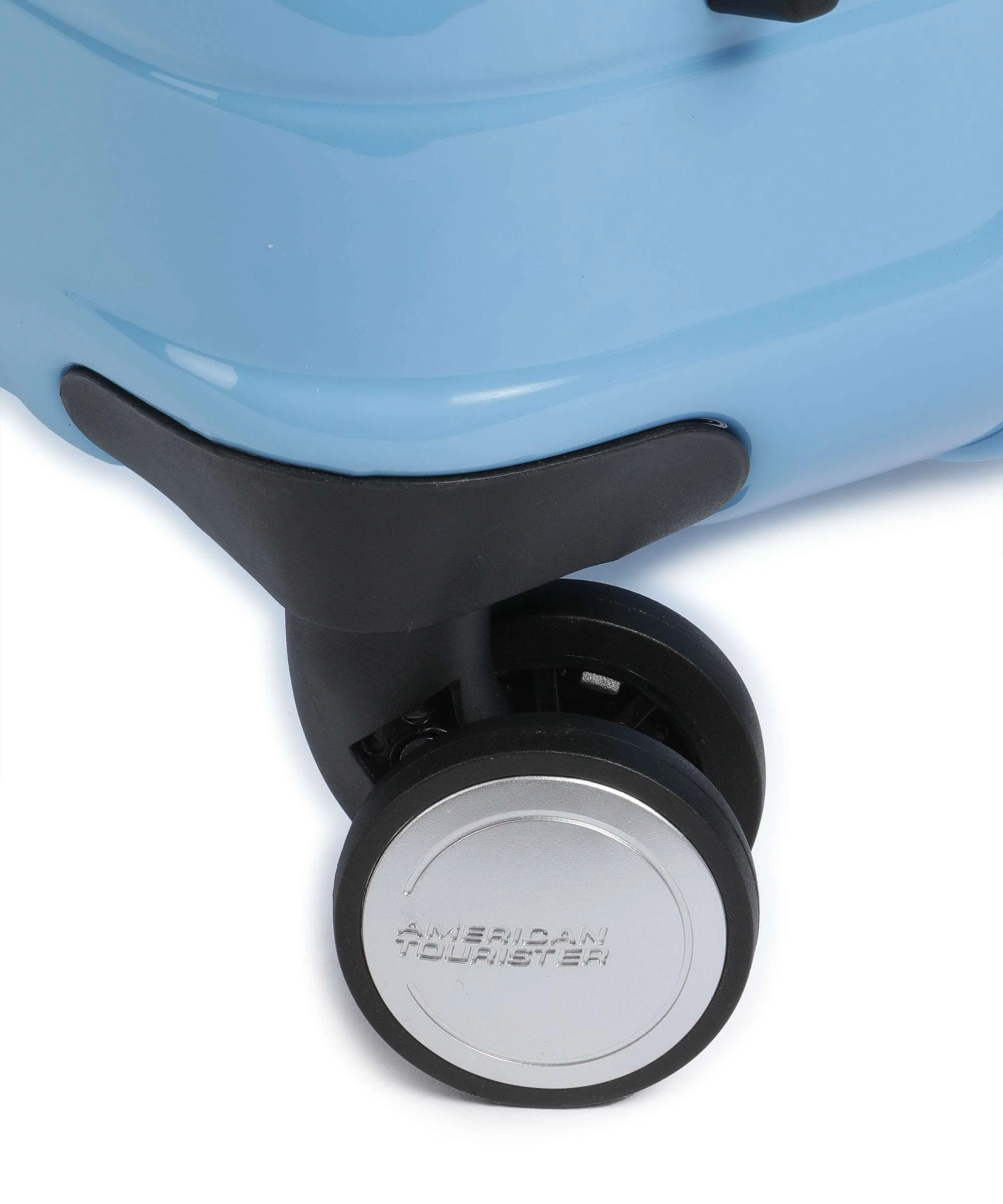 American Tourister Flashline Pop Spinner (4 wheels) cloudy blue - Image 4