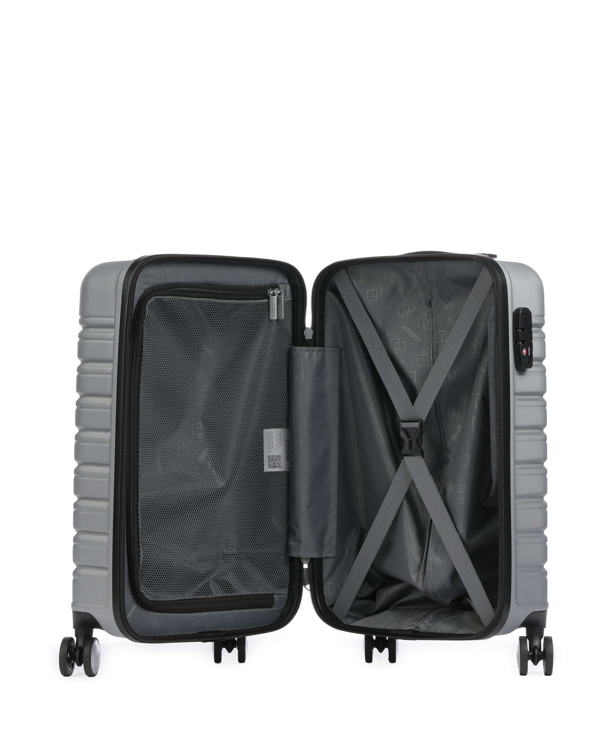 American Tourister Flashline Spinner (4 wheels) sky silver - Image 5