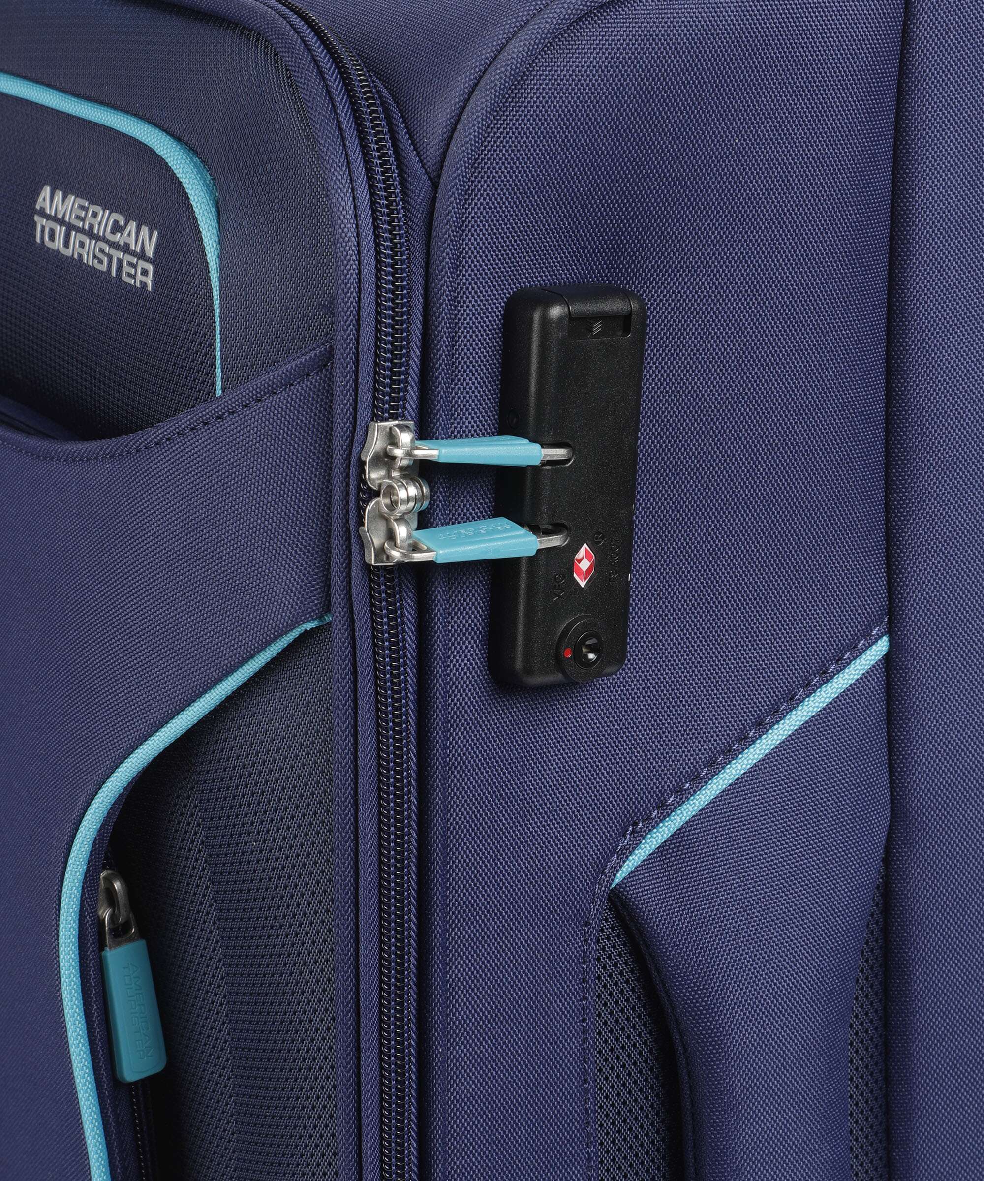 American Tourister Holiday Heat Spinner (4 wheels) navy - Image 3