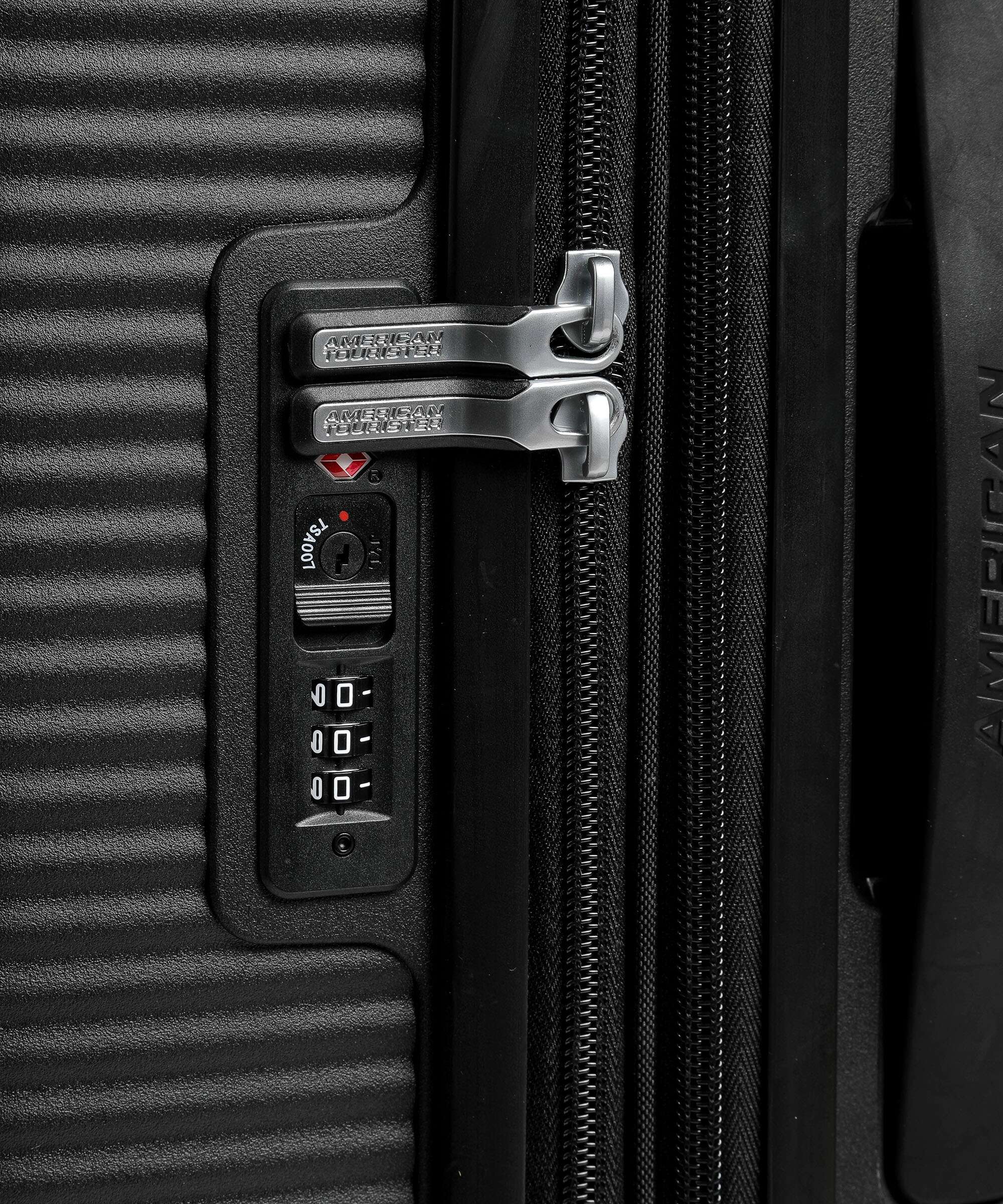 American Tourister Soundbox Spinner (4 wheels) bass black - Image 3