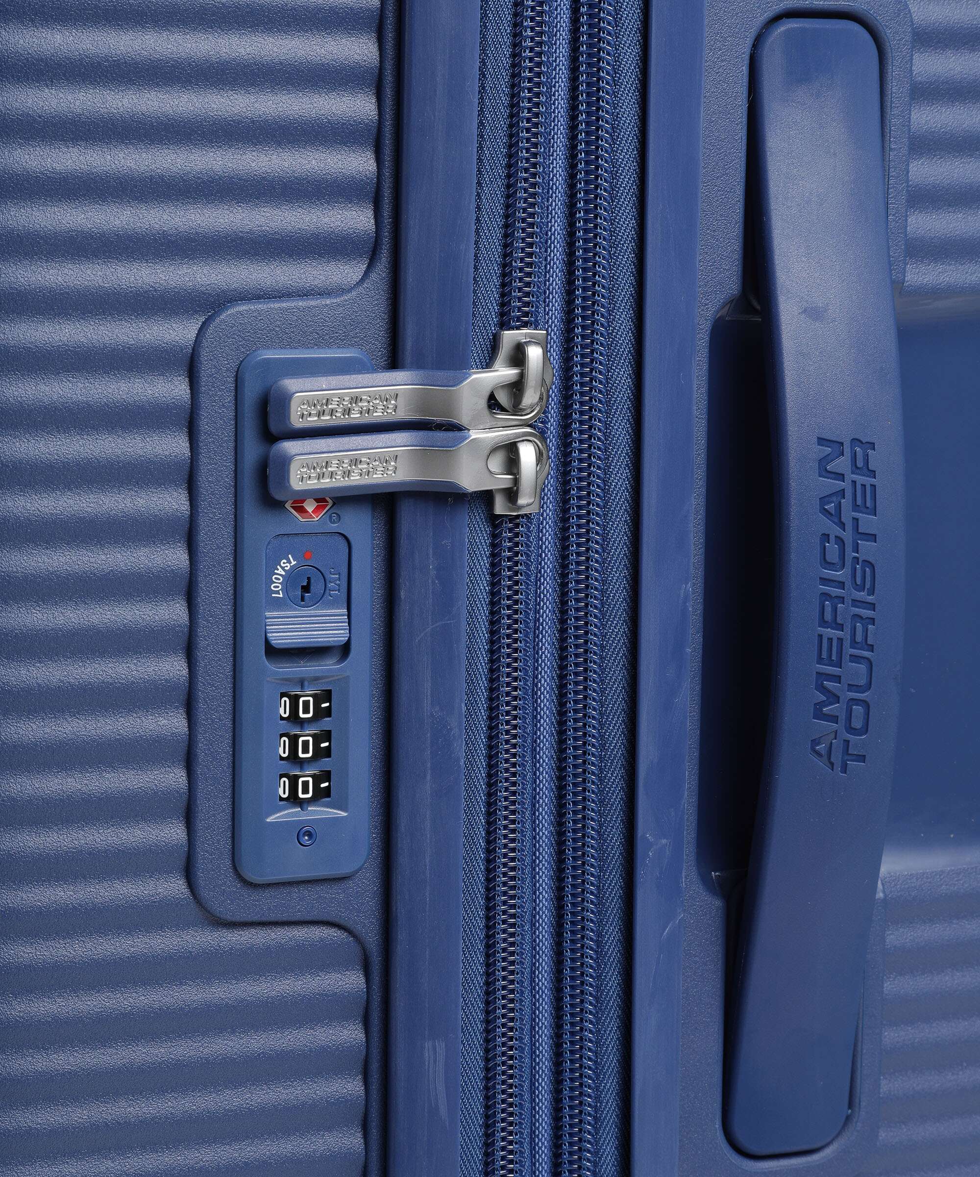 American Tourister Soundbox Spinner (4 wheels) midnight navy - Image 3