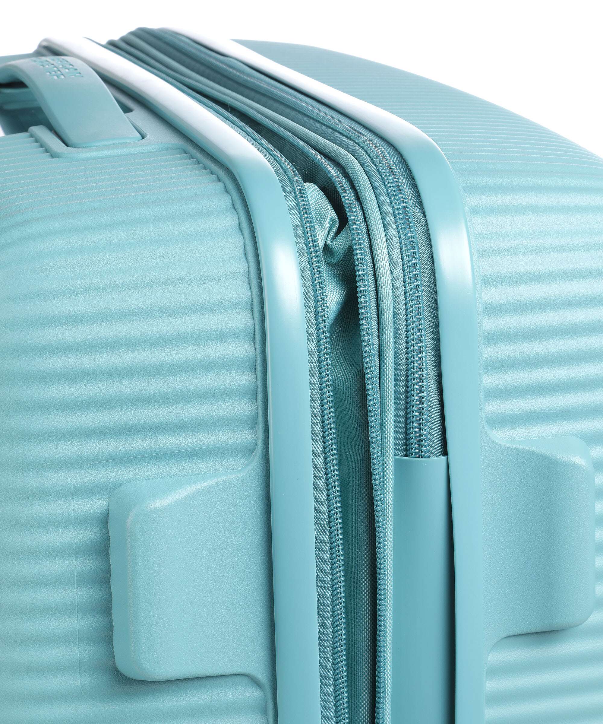 American Tourister Soundbox Spinner (4 wheels) turquoise tonic - Image 4
