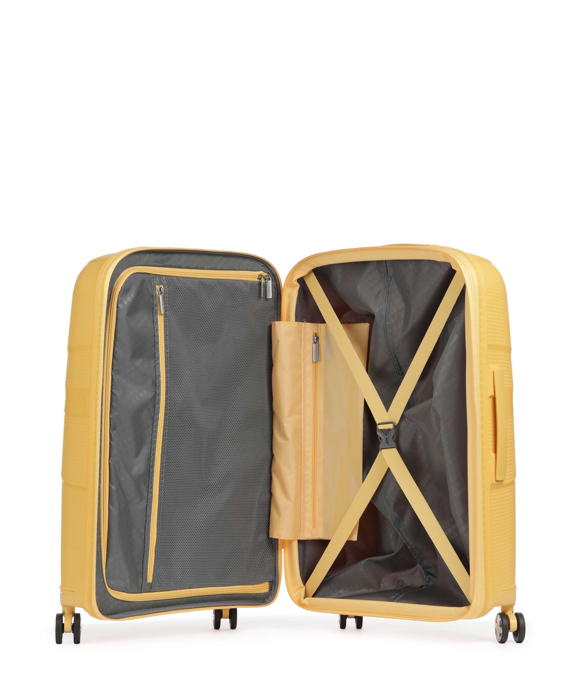 American Tourister Starvibe Spinner (4 wheels) metallic banana - Image 6