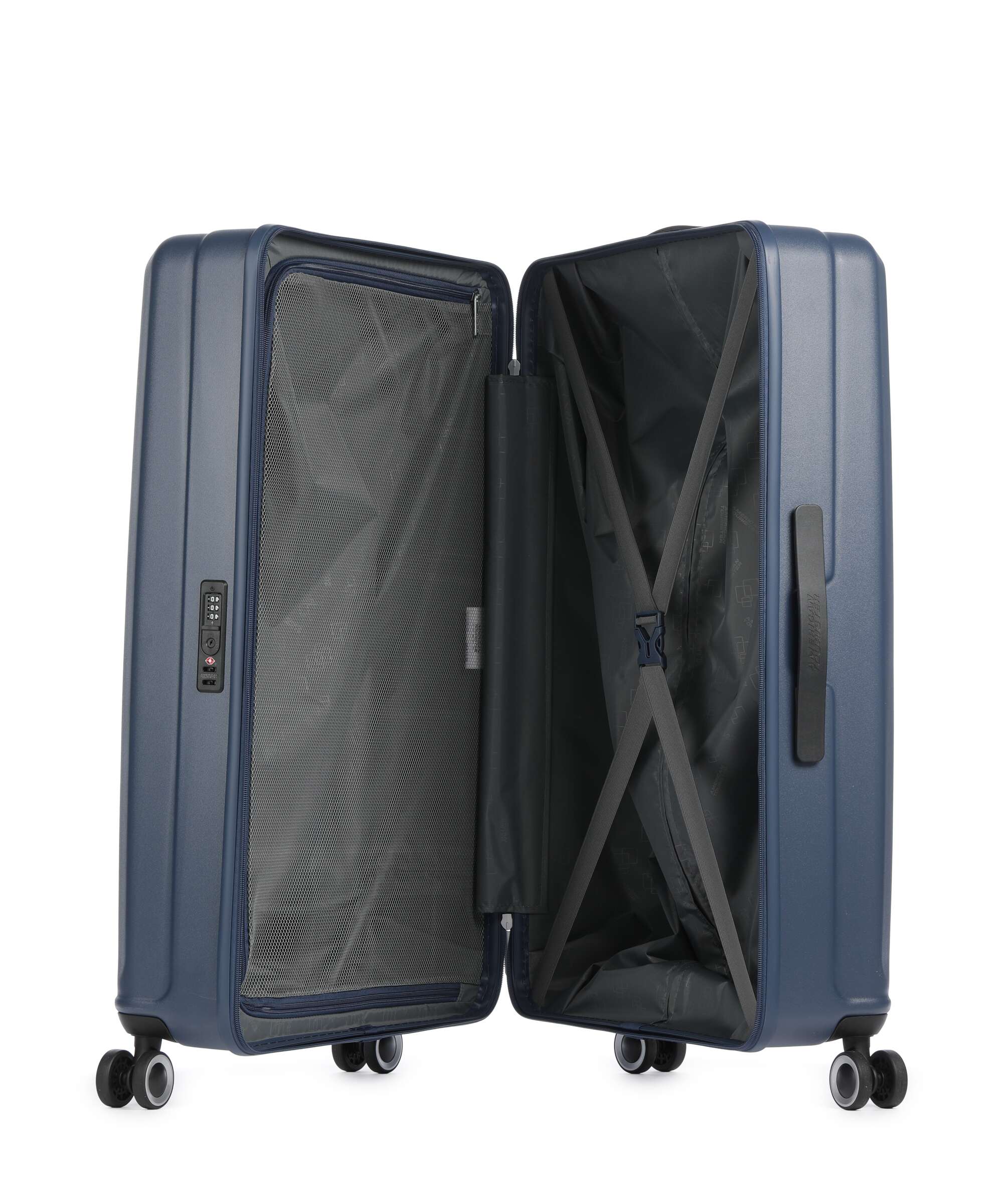 American Tourister Sunset Hills Spinner (4 wheels) navy blue - Image 5