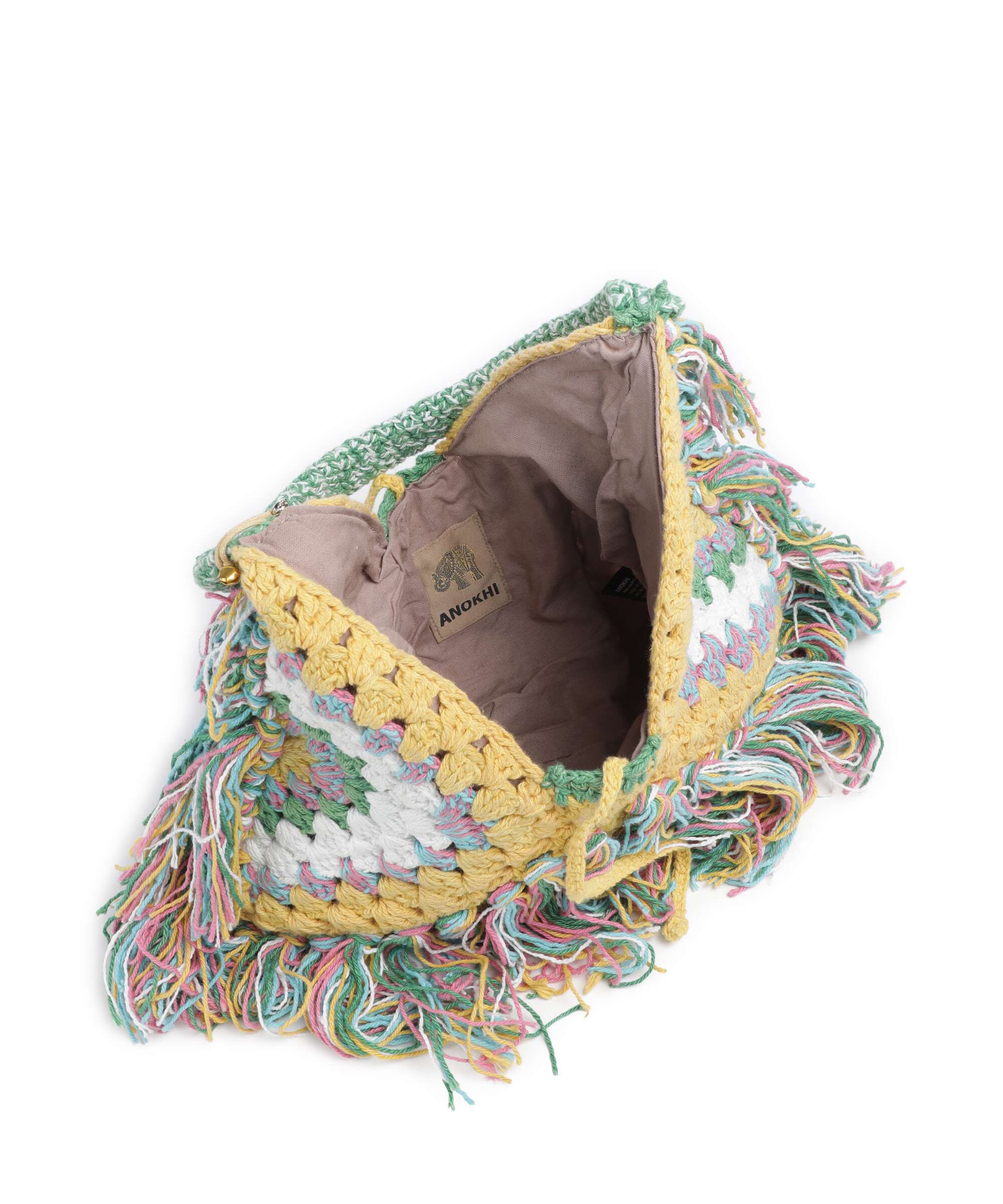 Anokhi Tote bag olive - Image 6