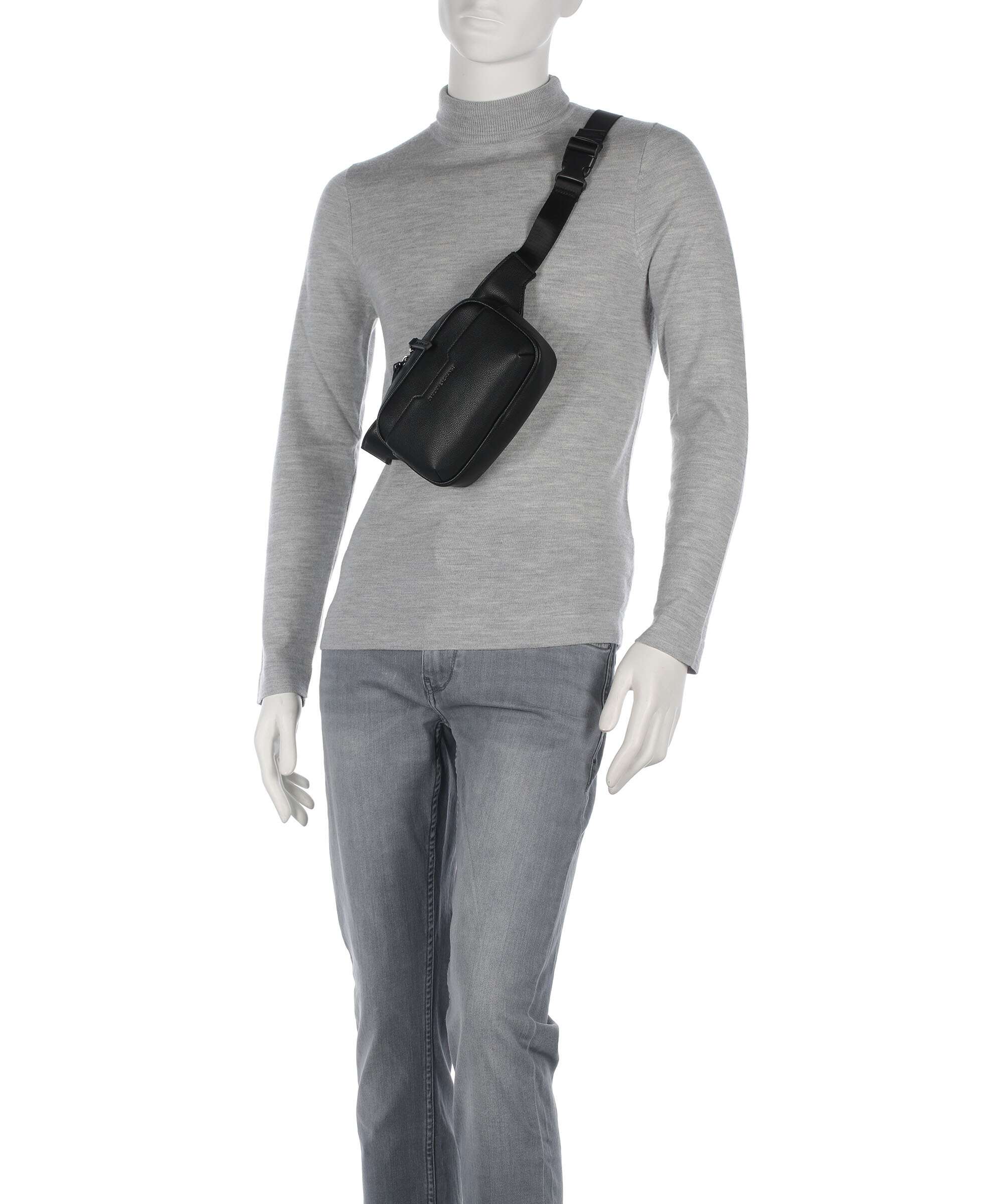 Armani Exchange Alex Belt bag black - Image 4