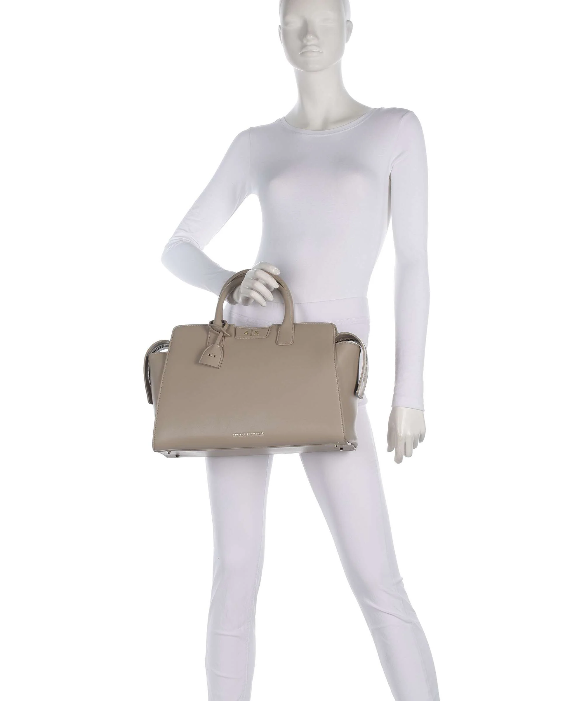 Armani Exchange Amelie L Handbag sand - Image 3
