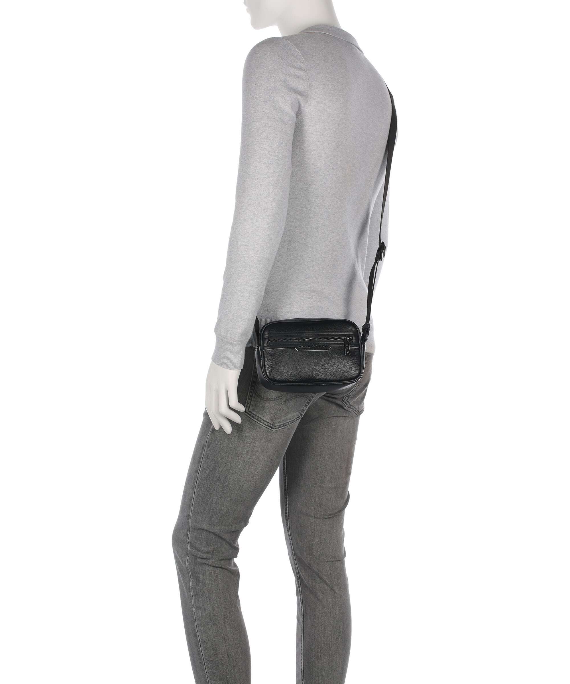 Armani Exchange Cedric Crossbody bag black - Image 3