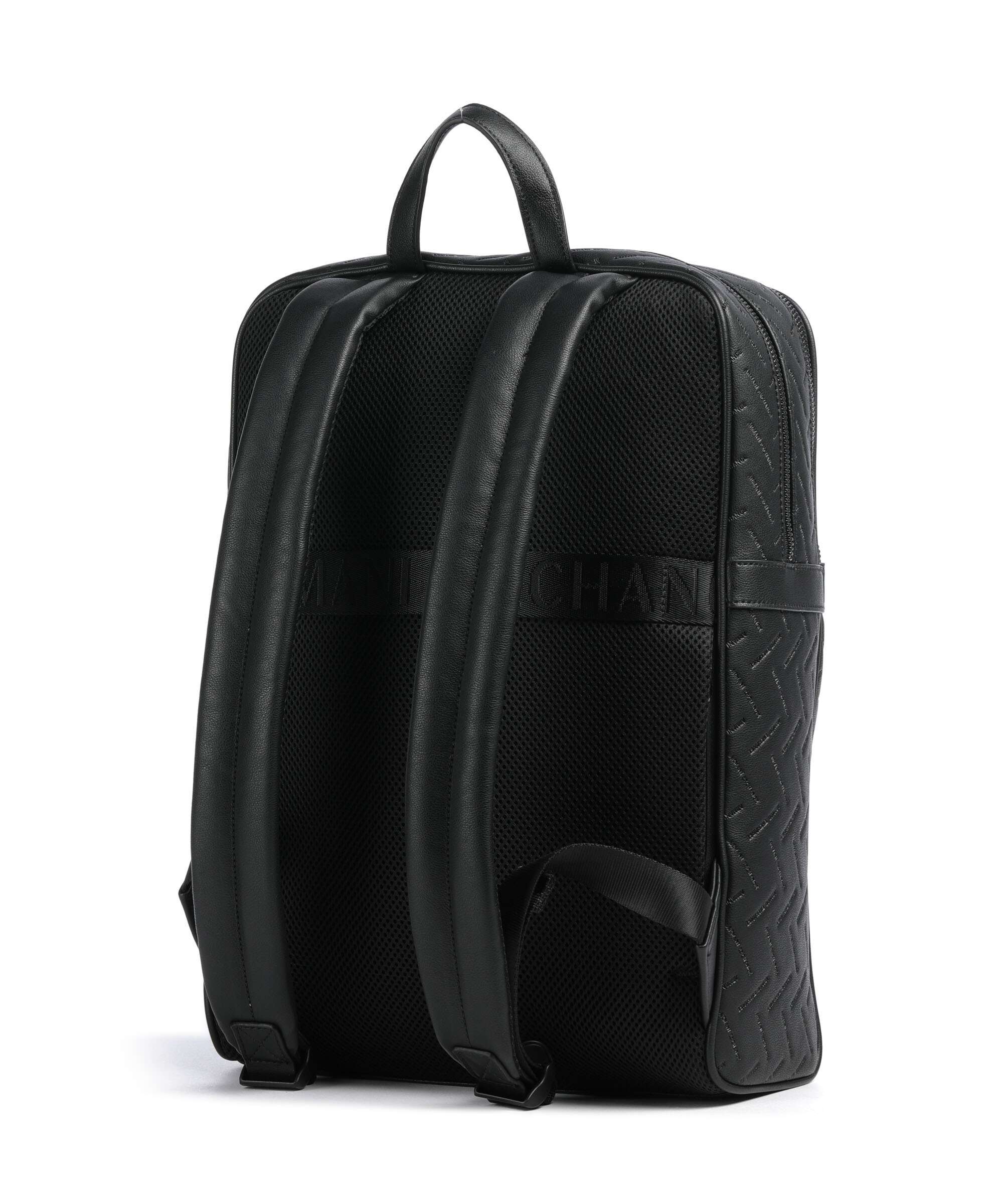 Armani Exchange Ginevra Embossed Backpack black - Image 2