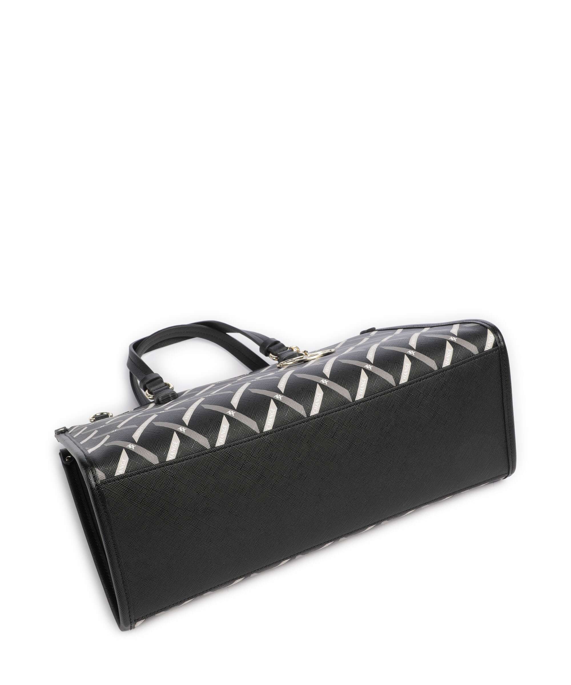 Armani Exchange Gynger Logo M Handbag black - Image 4