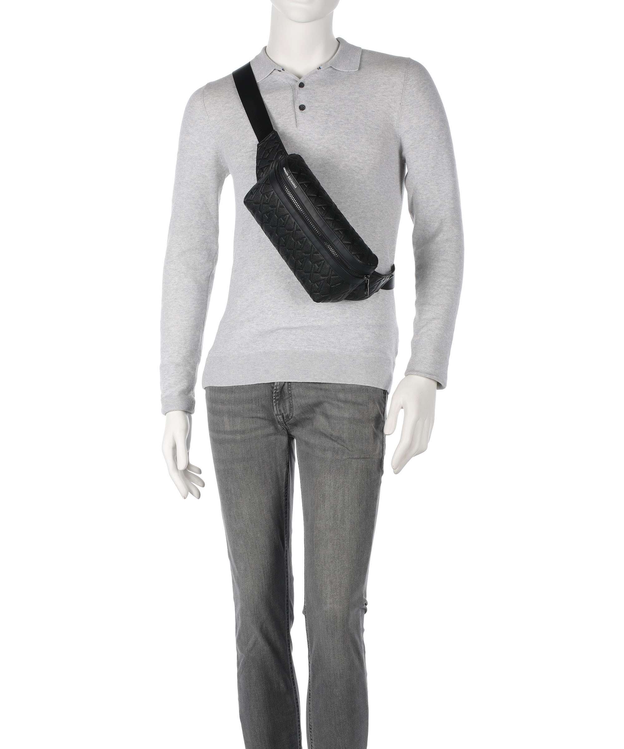 Armani Exchange Liam Belt bag black - Image 4
