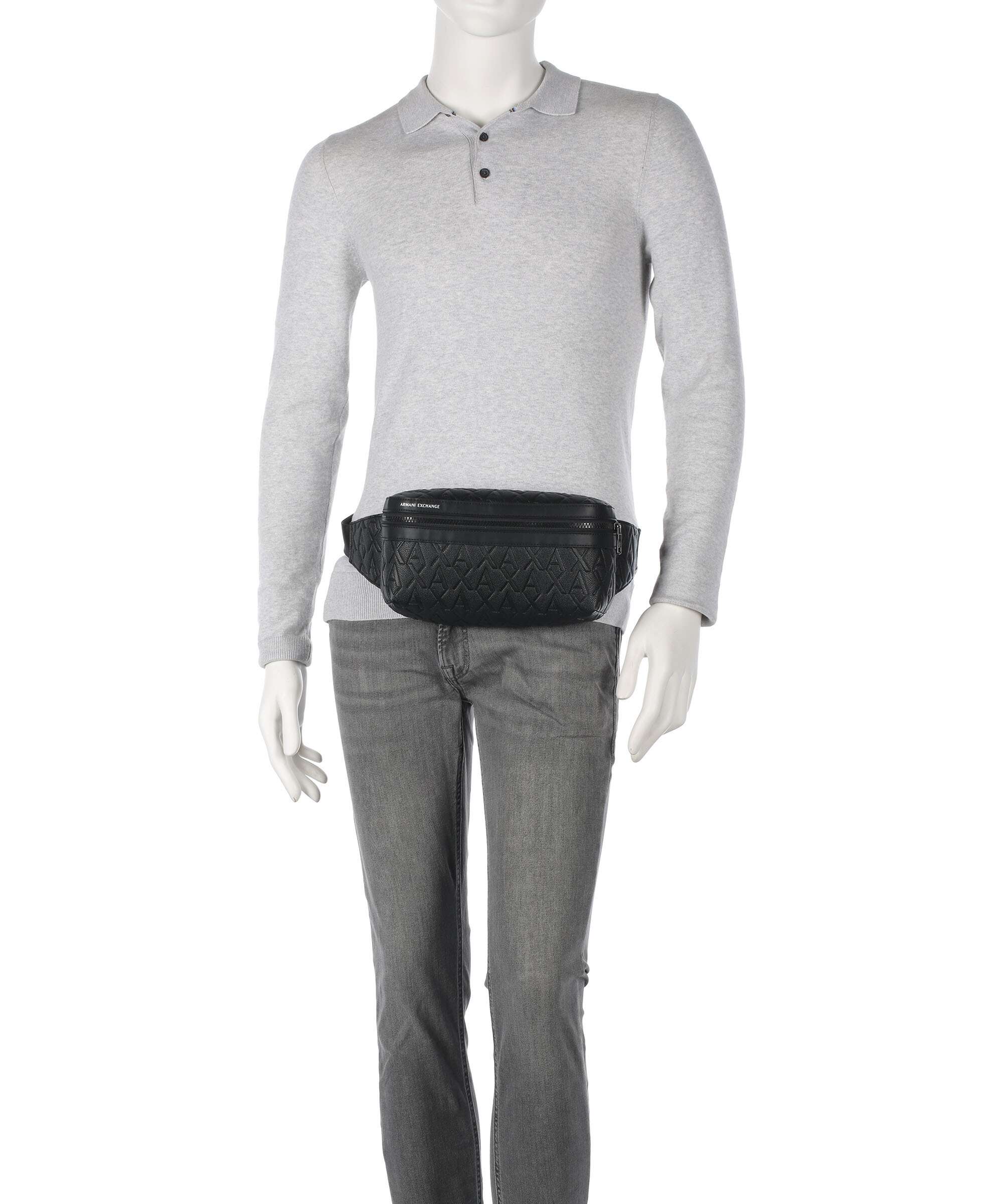 Armani Exchange Liam Belt bag black - Image 5
