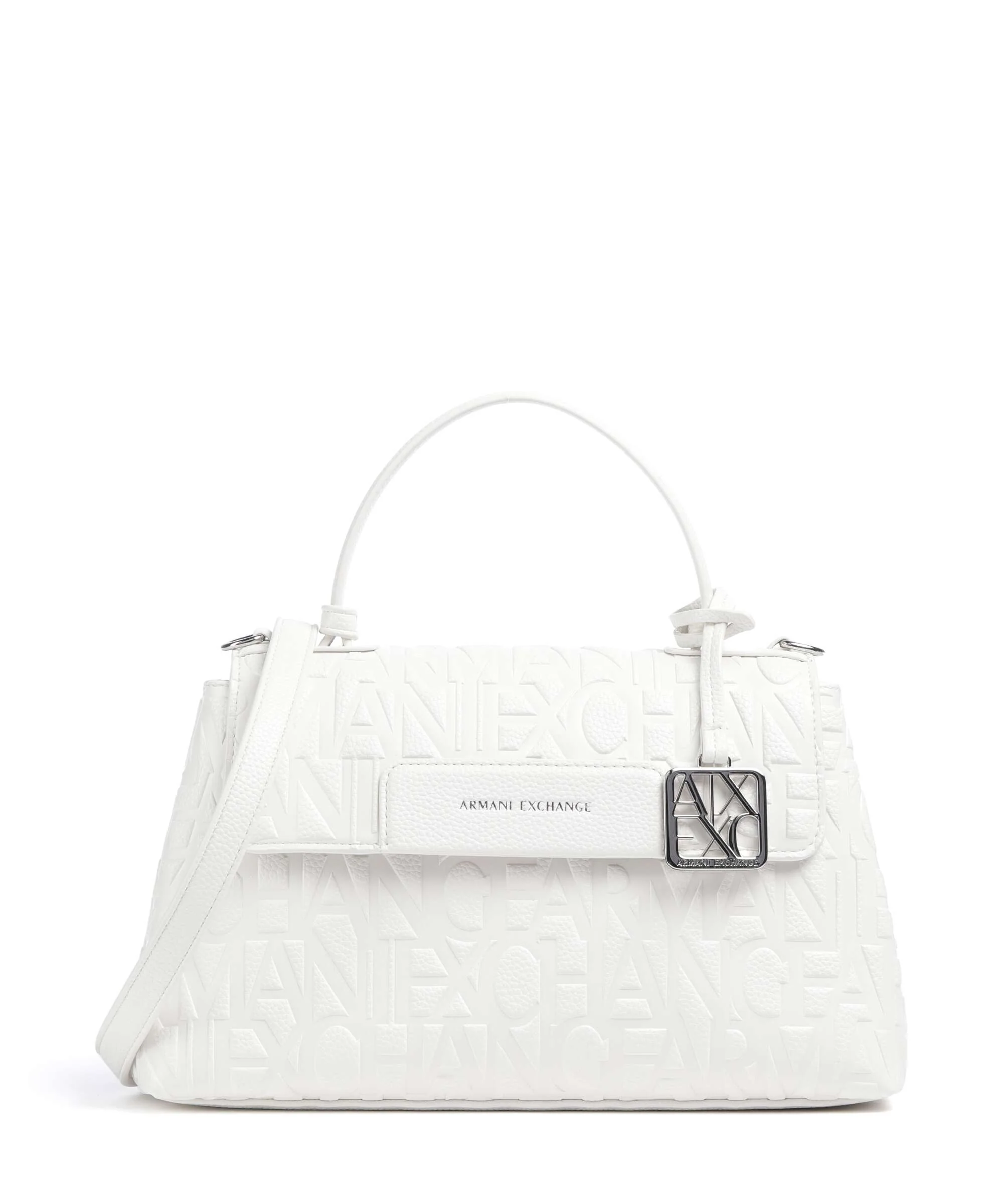 Armani Exchange Liz Handbag off white