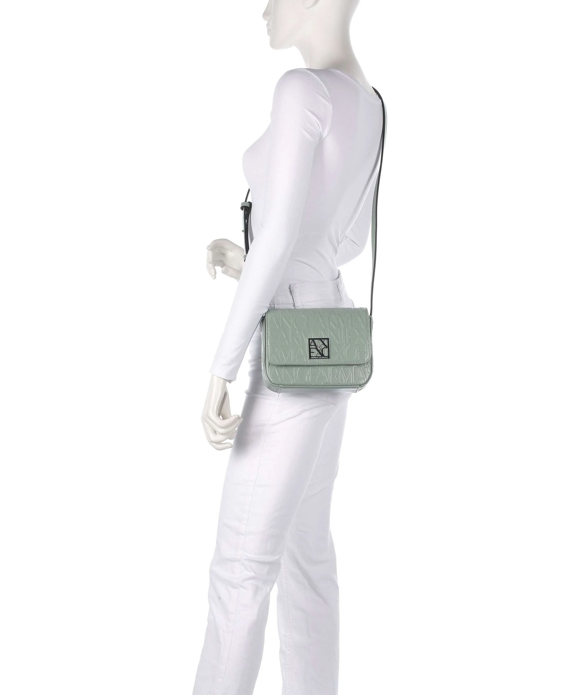 Armani Exchange Liz M Crossbody bag sage - Image 3