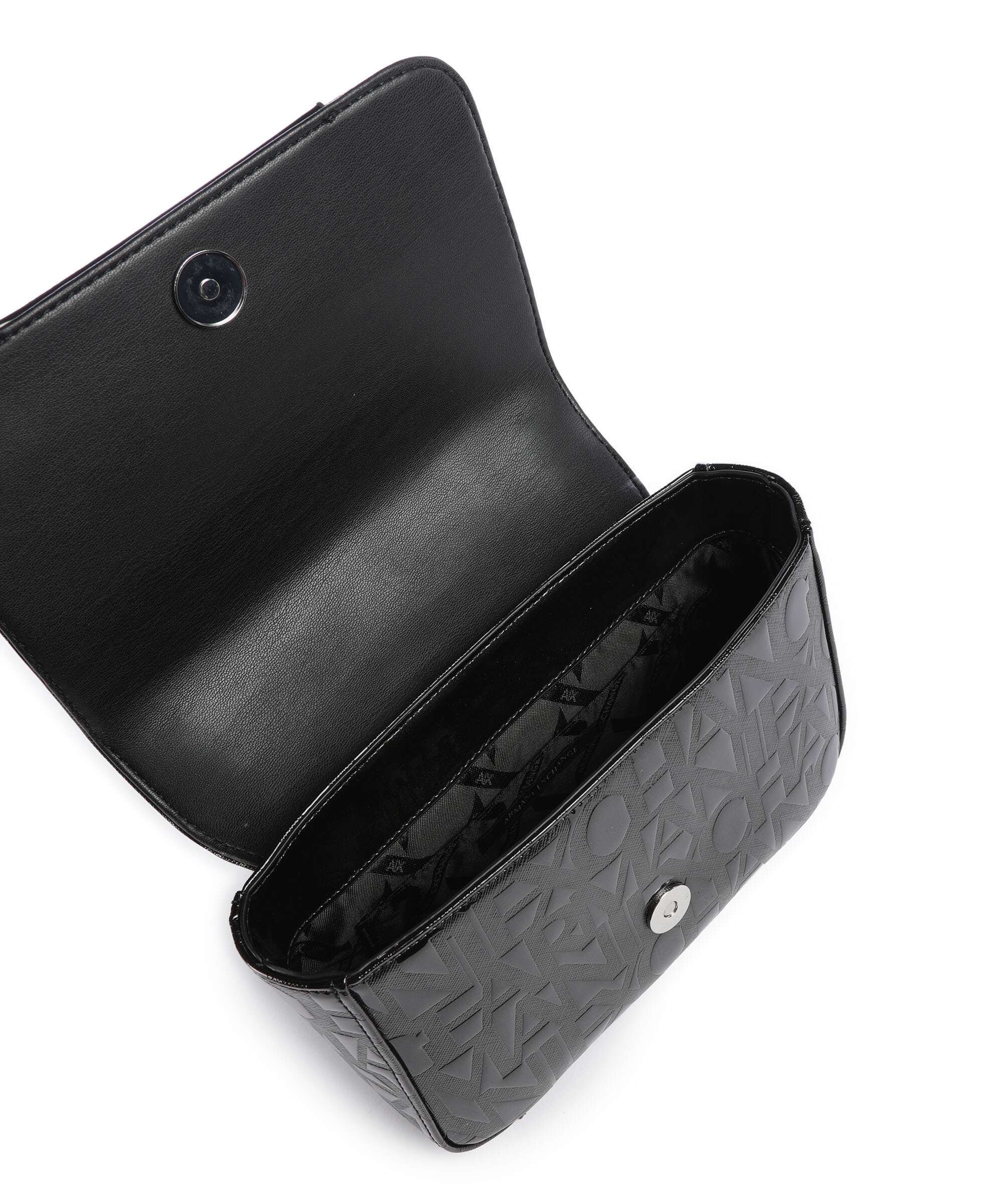 Armani Exchange Liz Patent Crossbody bag black - Image 7