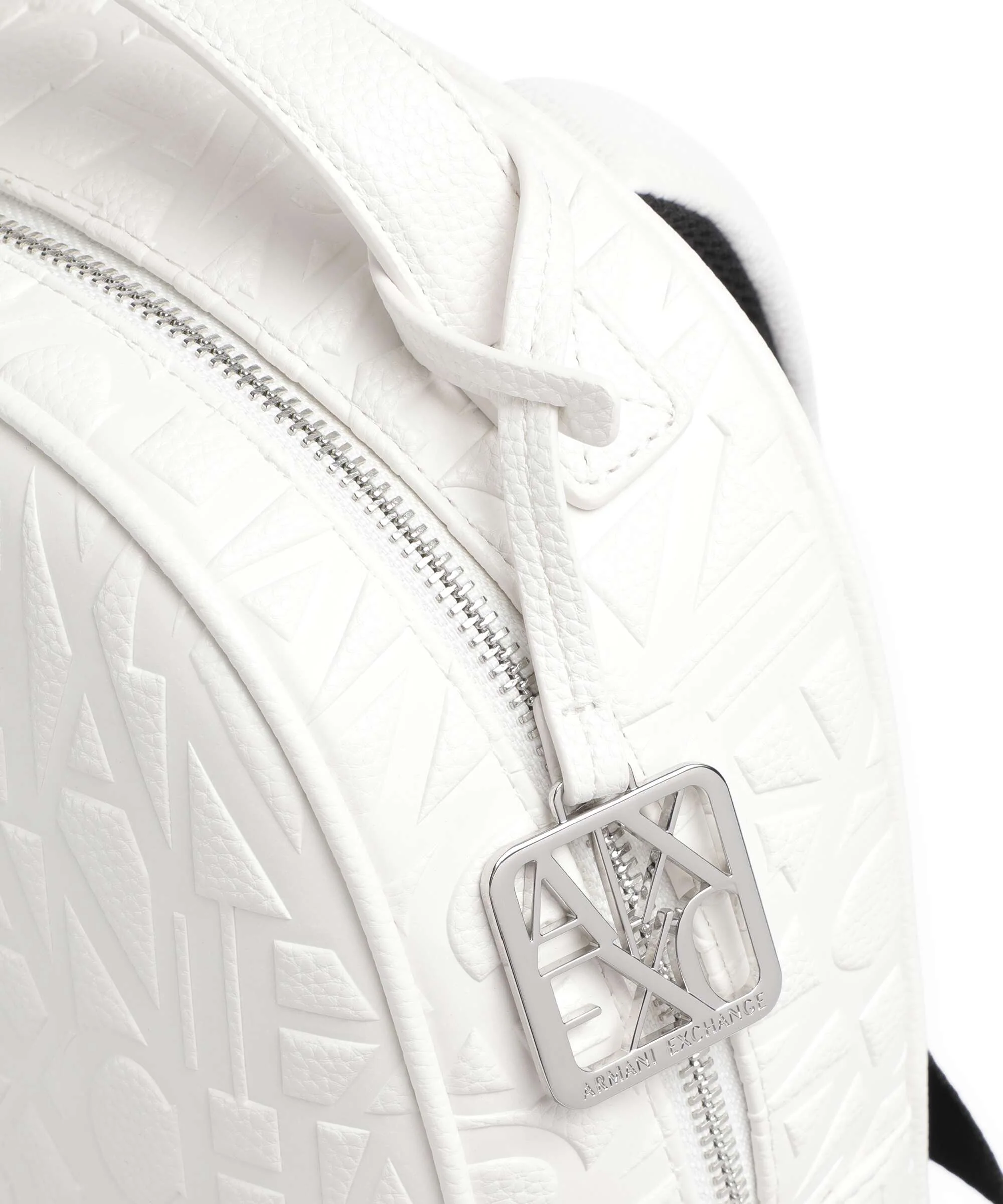 Armani Exchange Liz Pebble S Backpack off white - Image 4