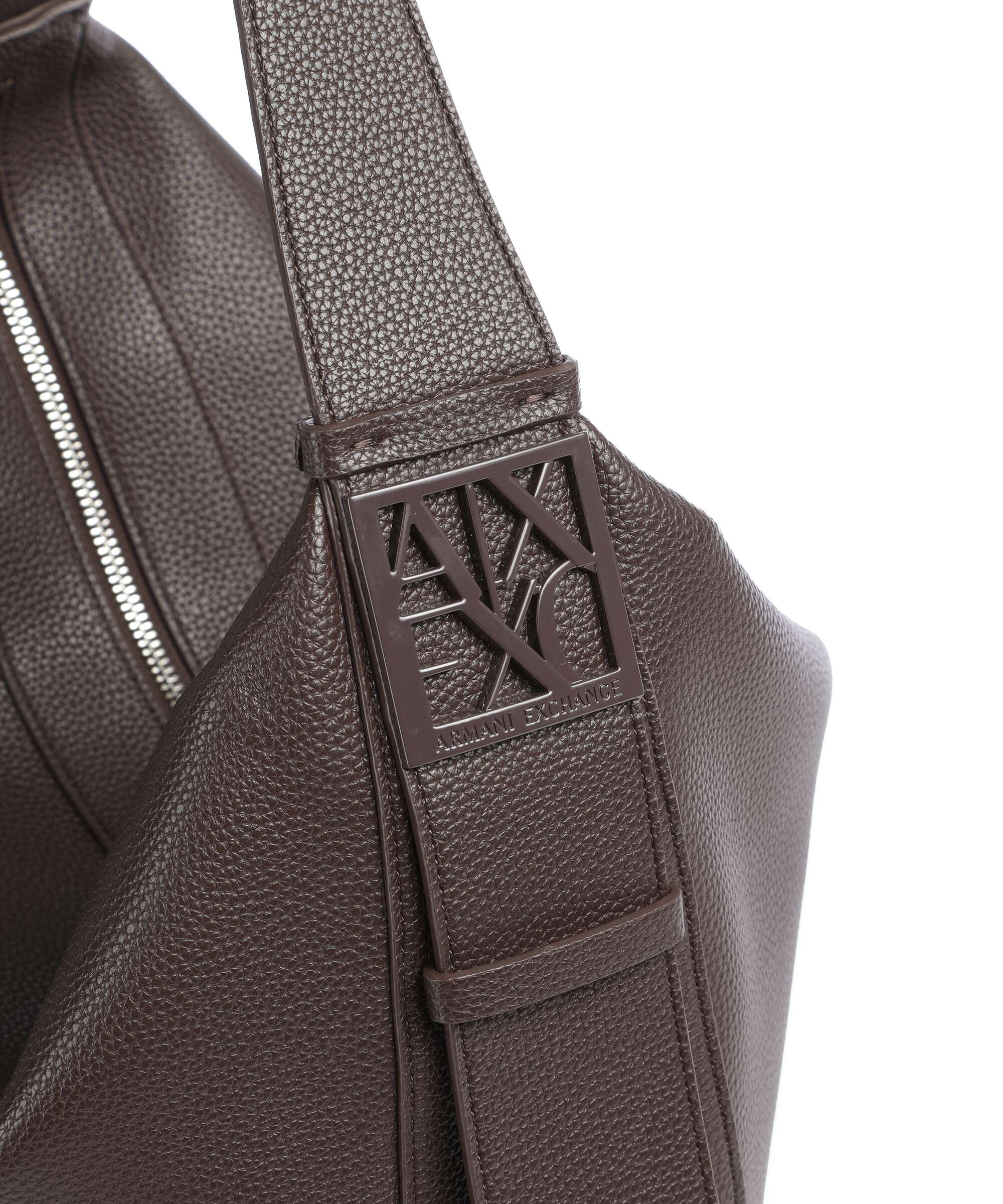 Armani Exchange Susy L Hobo bag hot fudge - Image 4